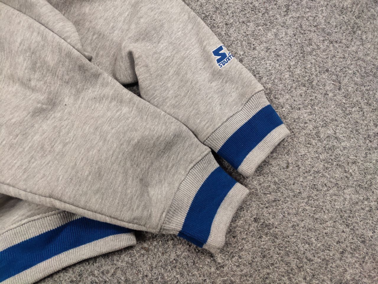 Starter Vintage Starter Blue embroidered Logo Crew Chek Sweatshirt Size US S / EU 44-46 / 1 - 15 Thumbnail