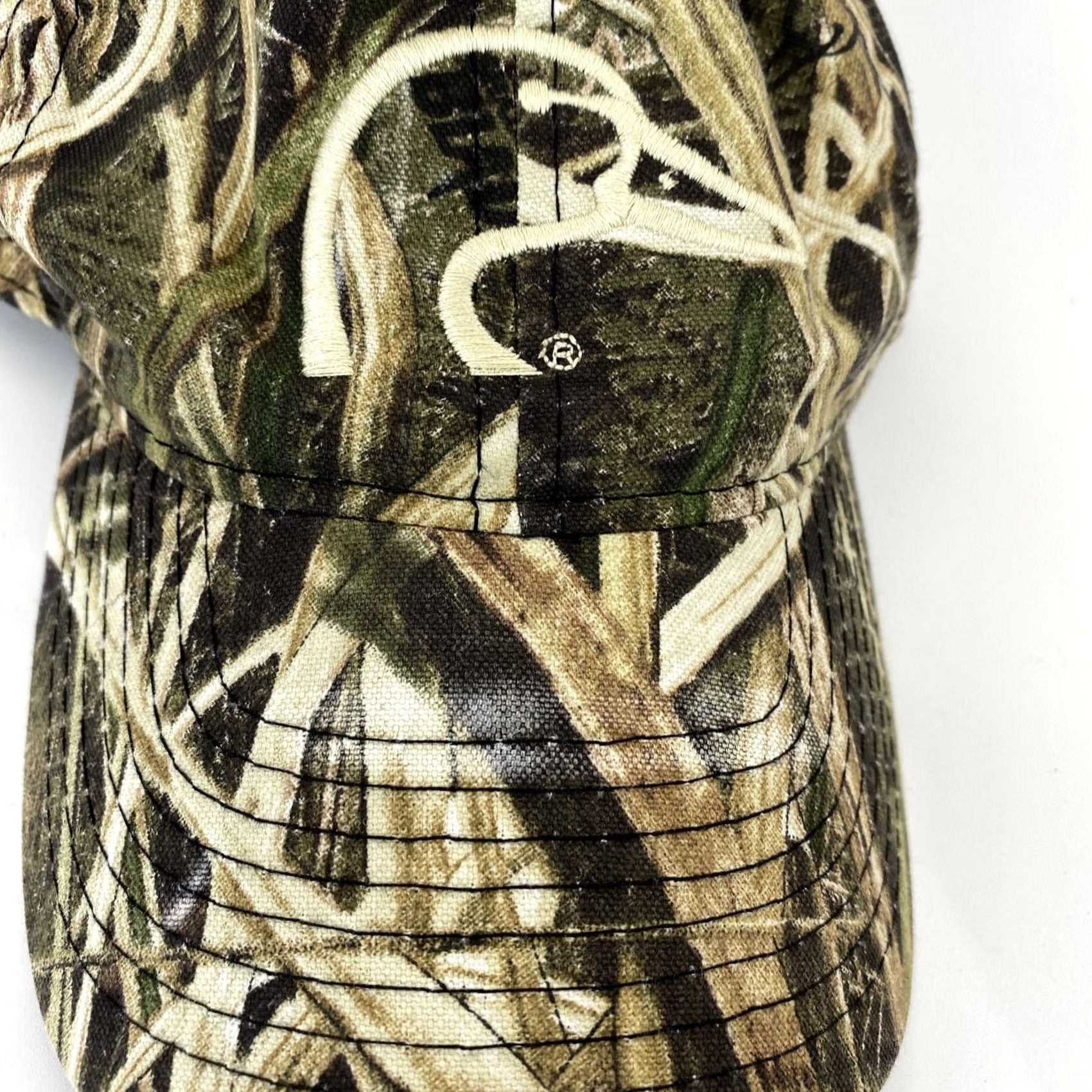 Vintage Outdoor Cap Ducks Unlimited Hat Camouflage Adjustable Real Tree Camo Baseball Cap Men Adjustable Sloped Casual Size ONE SIZE - 2 Thumbnail