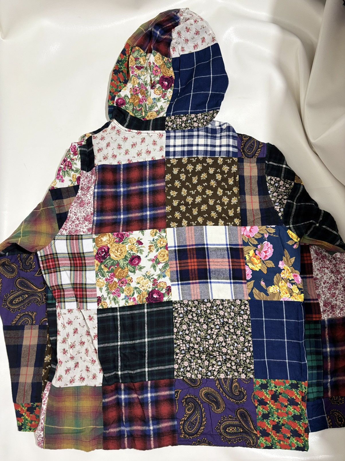 Playboi Carti AW16 Supreme Patchwork Embroidered Box Logo Anorak Jacket Size US M / EU 48-50 / 2 - 2 Thumbnail