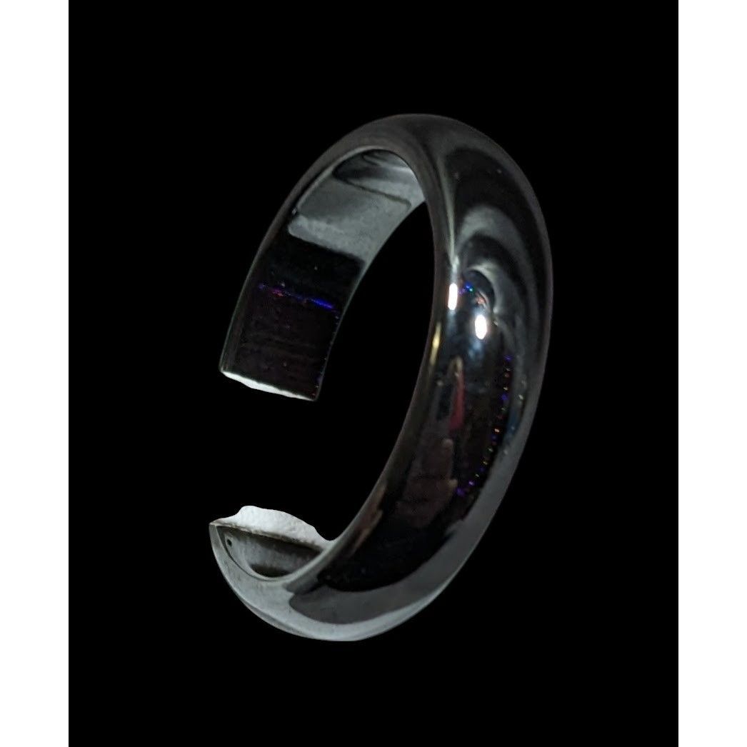 Other Solid Hematite Magnetic Polished Ring Size 11 Size ONE SIZE - 3 Thumbnail