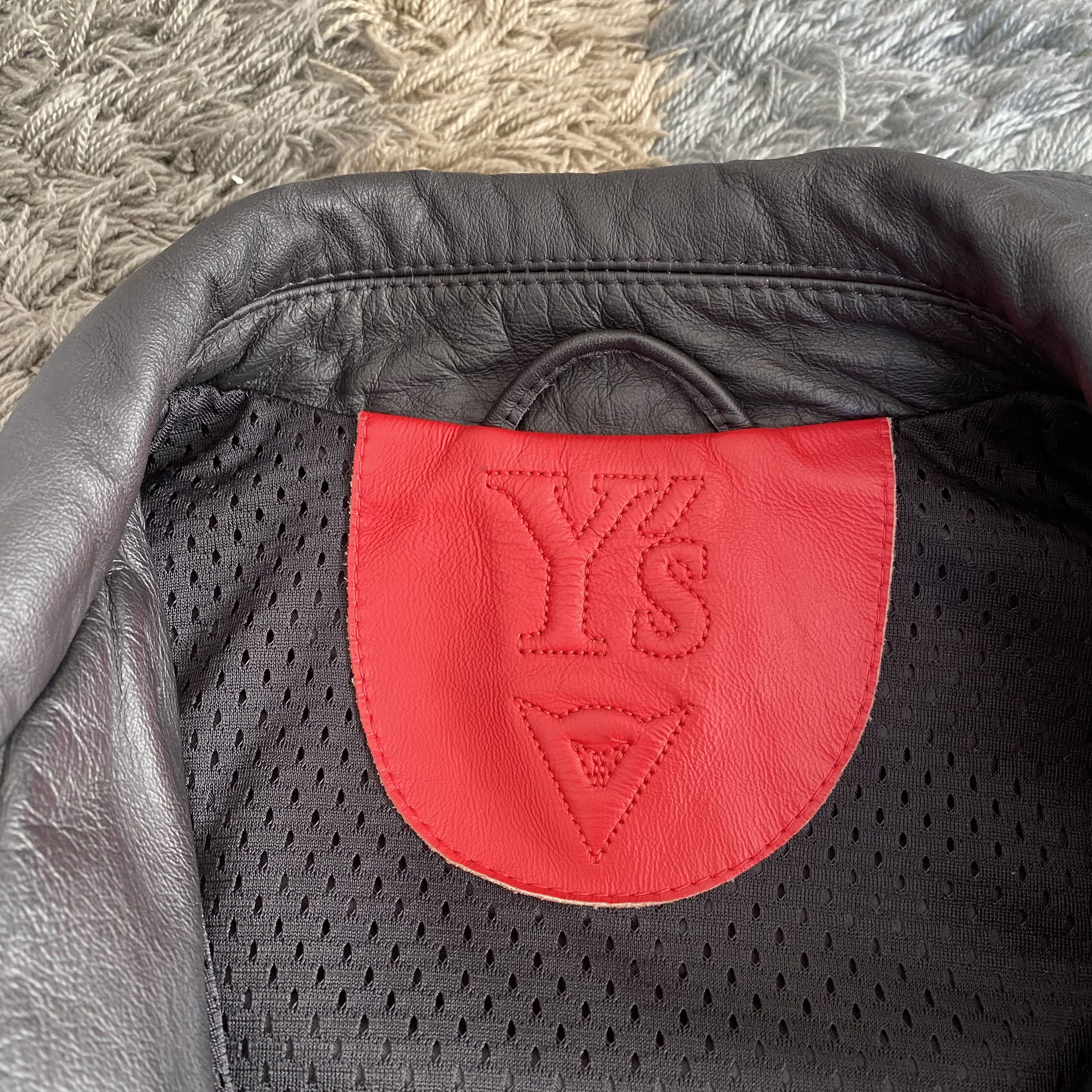 Yohji Yamamoto Yohji Yamamoto x Dainese Leather Jacket 2004 A/W Size US XXS / EU 40 - 2 Thumbnail