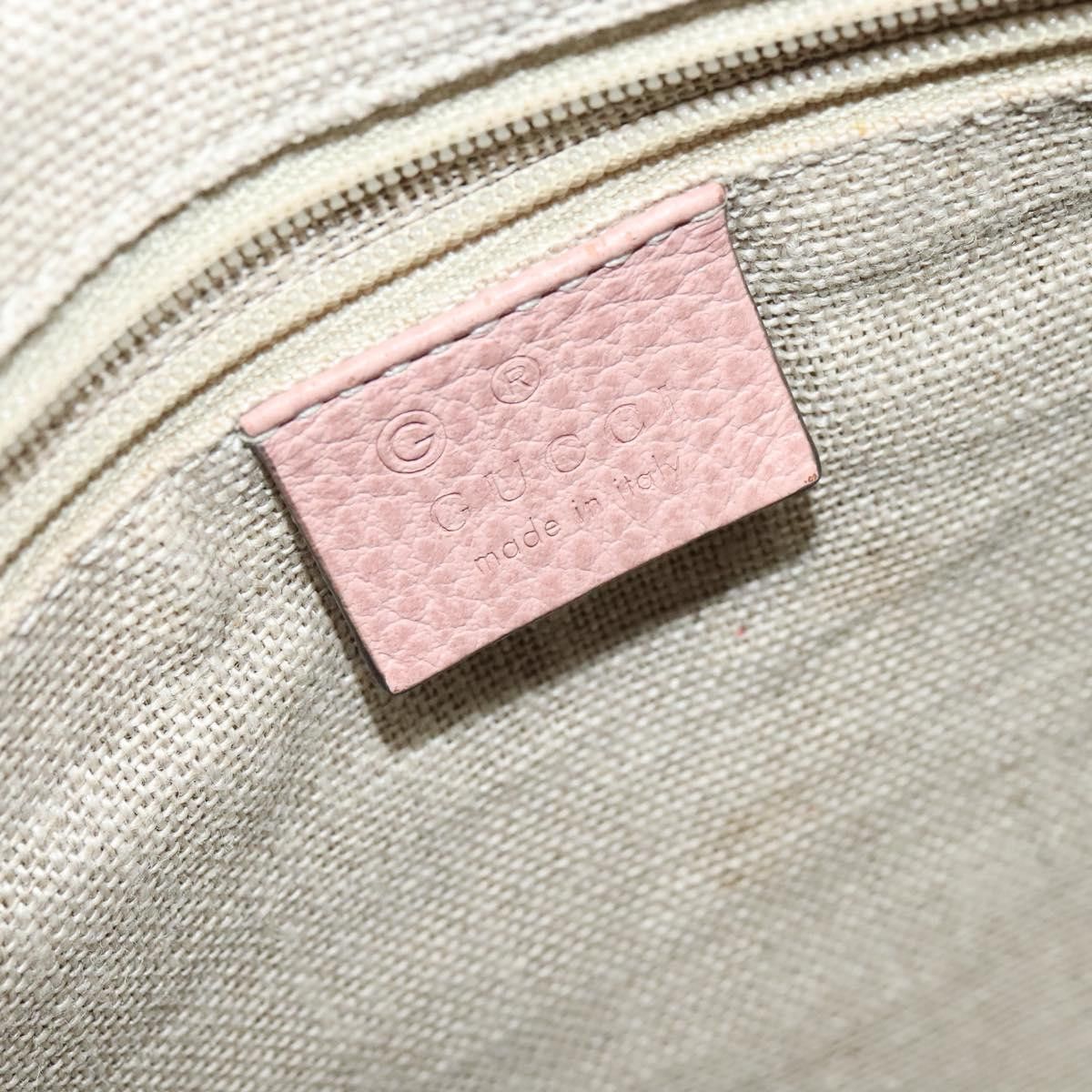 Gucci GUCCI Hand Bag Leather Outlet Pink Gold Size ONE SIZE - 14 Thumbnail