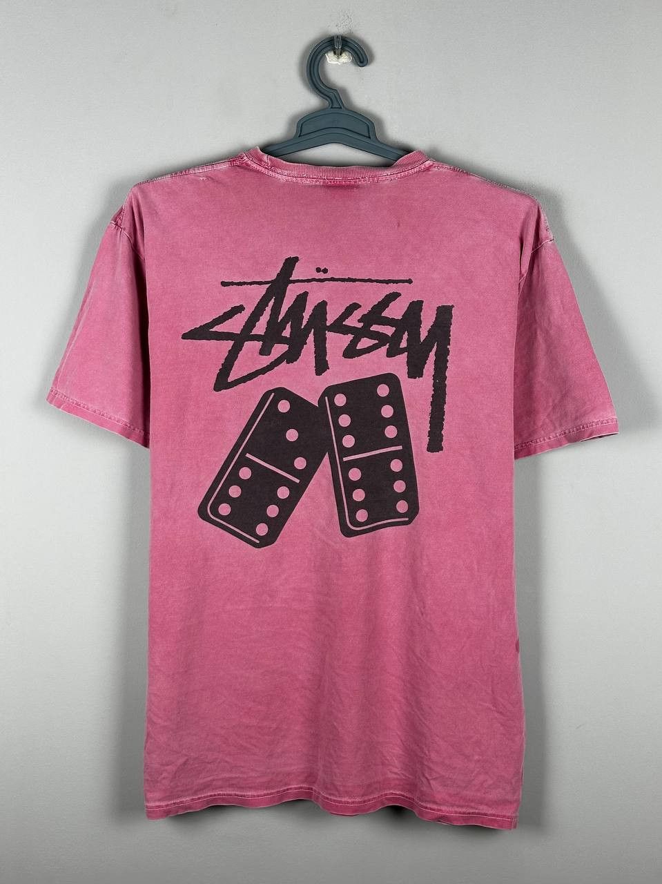 Stussy VINTAGE STUSSY Dominos Garment Dyed Pink Size US L / EU 52-54 / 3 - 1 Thumbnail