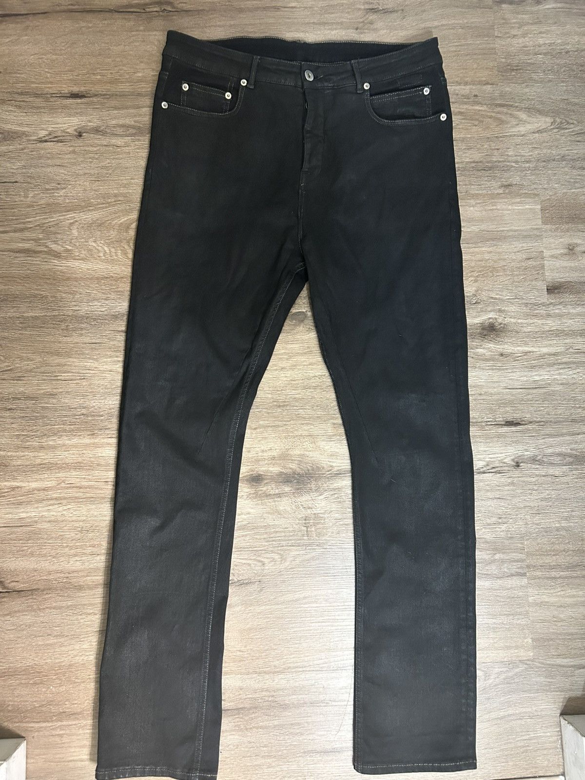 Rick Owens Drkshdw Rick Owens Detroit Cut Denim Size US 32 / EU 48 - 1 Thumbnail