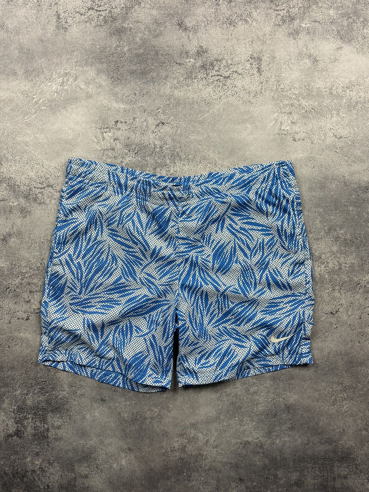 Nike Vintage Nike Swim Shorts Monogram Y2K Swoosh Swimwear Size S Size US 30 / EU 46 - 2 Thumbnail
