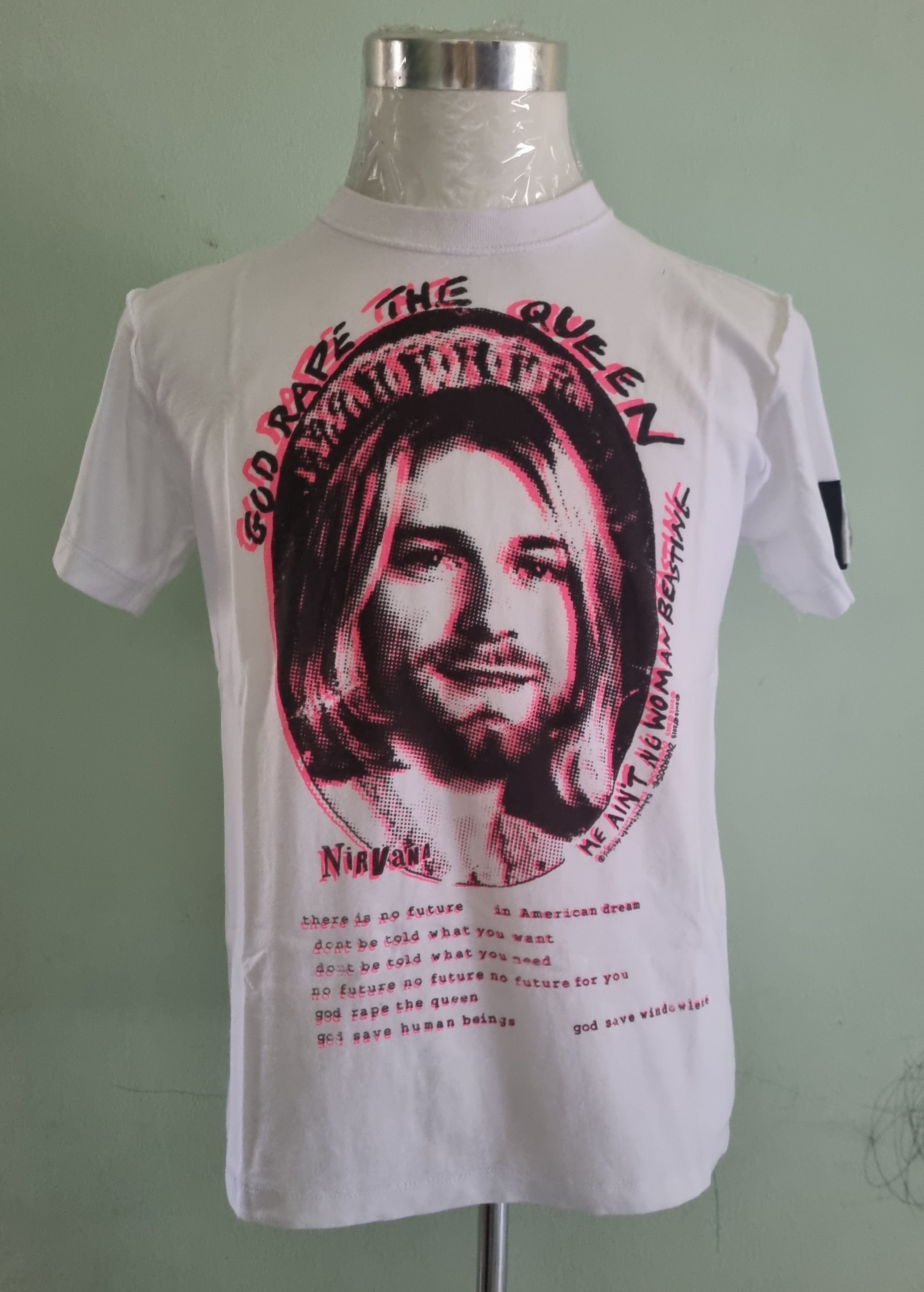 Japanese Brand Overdose X Takayuki Tanaka Kurt Cobain Queen Tshirt Size US S / EU 44-46 / 1 - 1 Thumbnail
