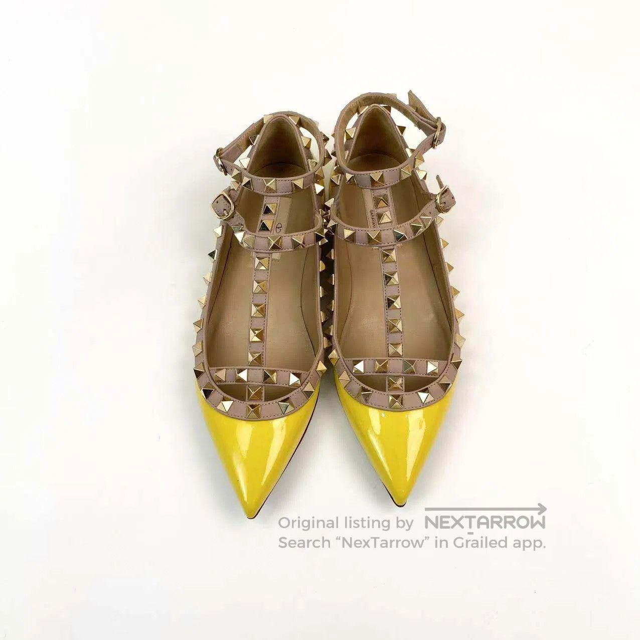 Valentino Valentino Studded flats| Size US 4.5 / IT 34.5 - 2 Thumbnail