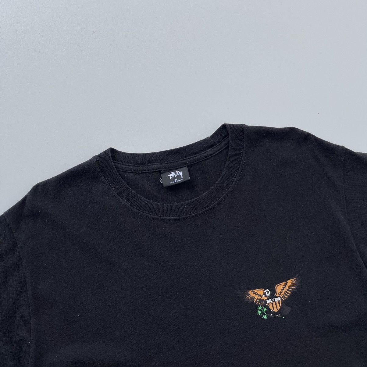 Stussy Stussy Eagle Logo Rare T-Shirt Black Size US M / EU 48-50 / 2 - 2 Thumbnail