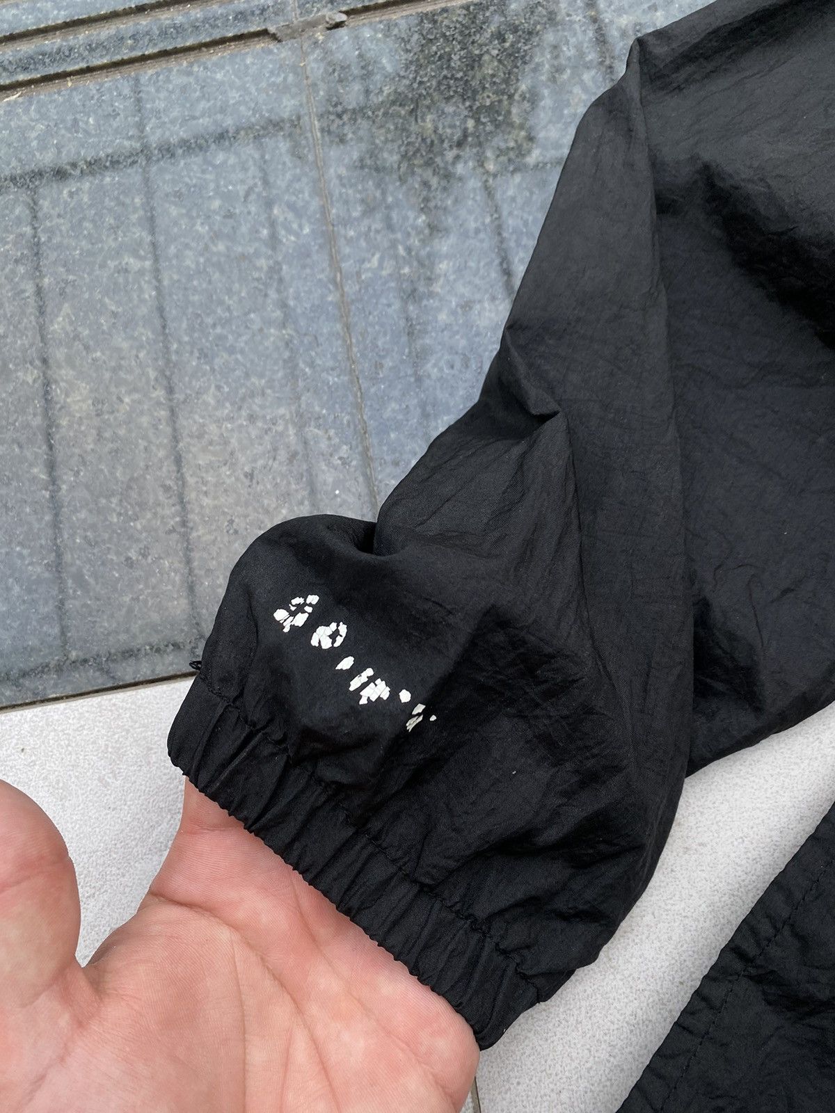 Aape AAPE RARE MULTI LOGO BIG RETRO NYLON JACKEY Size US L / EU 52-54 / 3 - 5 Thumbnail