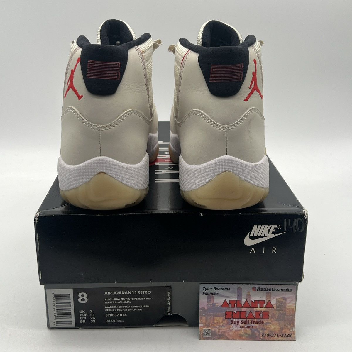 Jordan Brand Air Jordan 11 Platinum tint Size US 8 / EU 41 - 3 Thumbnail