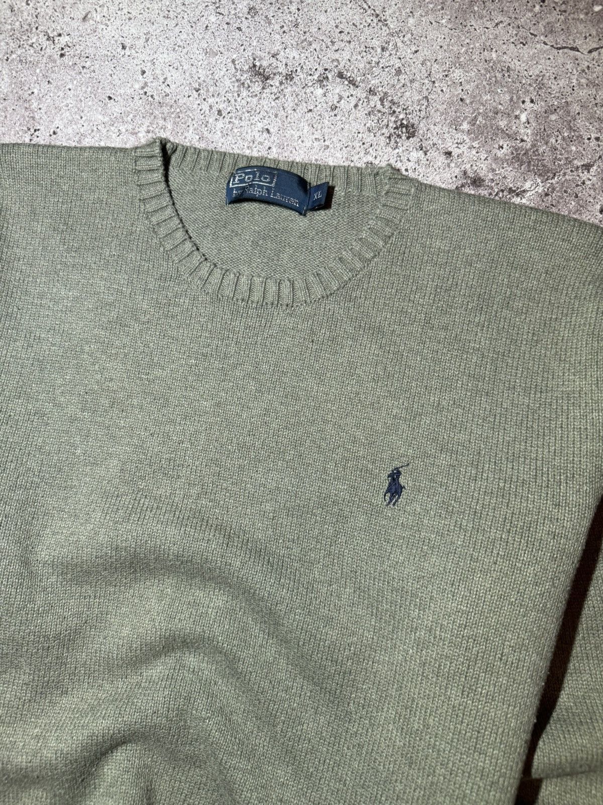 Polo Ralph Lauren × Vintage Polo Ralph Lauren Vintage Knitted Cotton Sweater 90s Size US XL / EU 56 / 4 - 3 Thumbnail