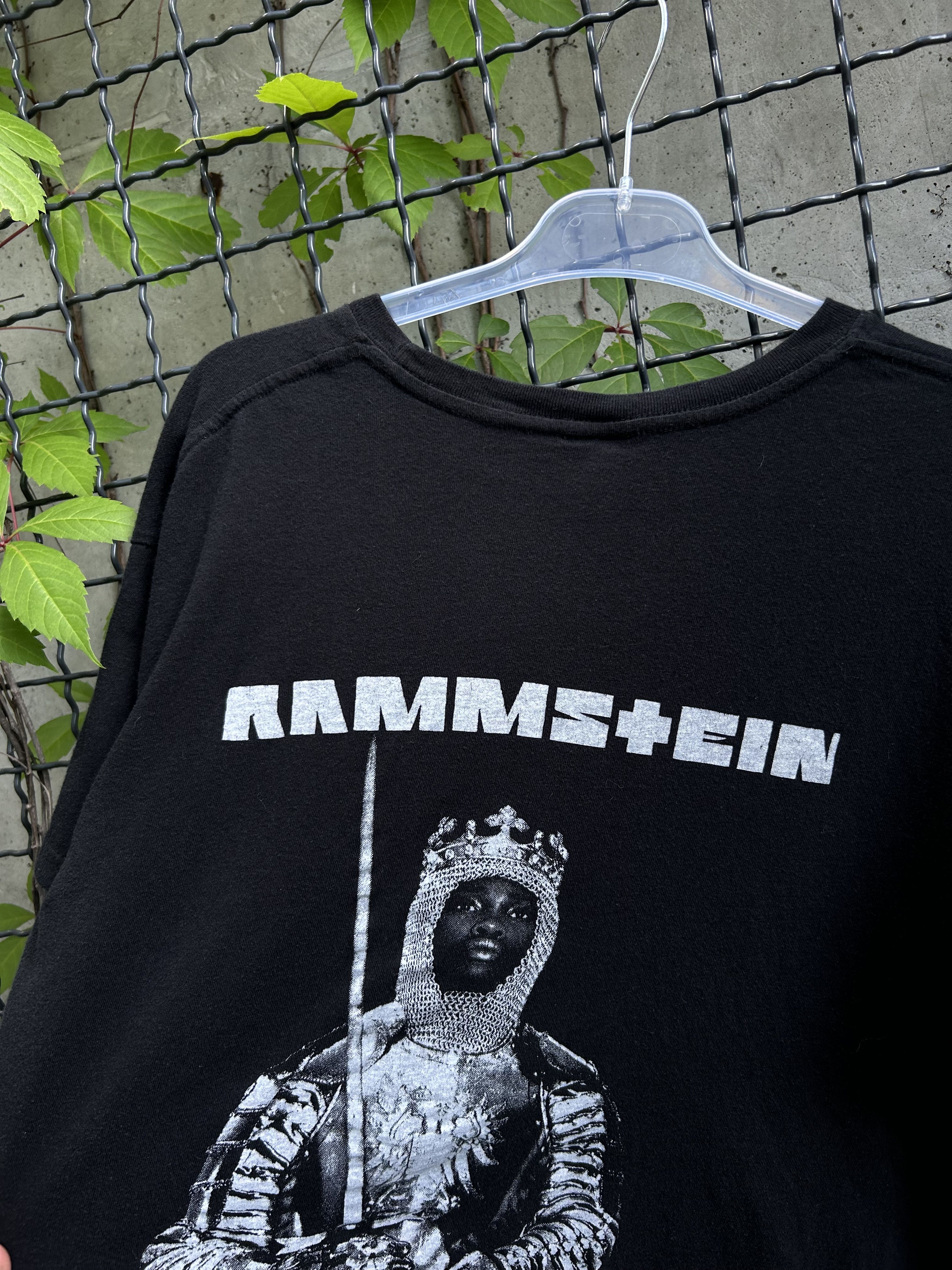 Band Tees × Vintage Vintage 2000s Rammstein Deutschland Rock Band T-shirt Size US L / EU 52-54 / 3 - 11 Thumbnail