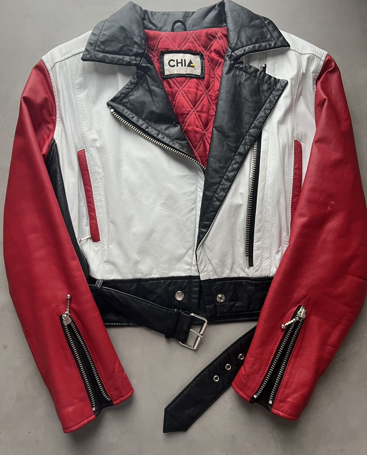 Other Vintage Red Leather Jacket Size US S / EU 44-46 / 1 - 2 Thumbnail