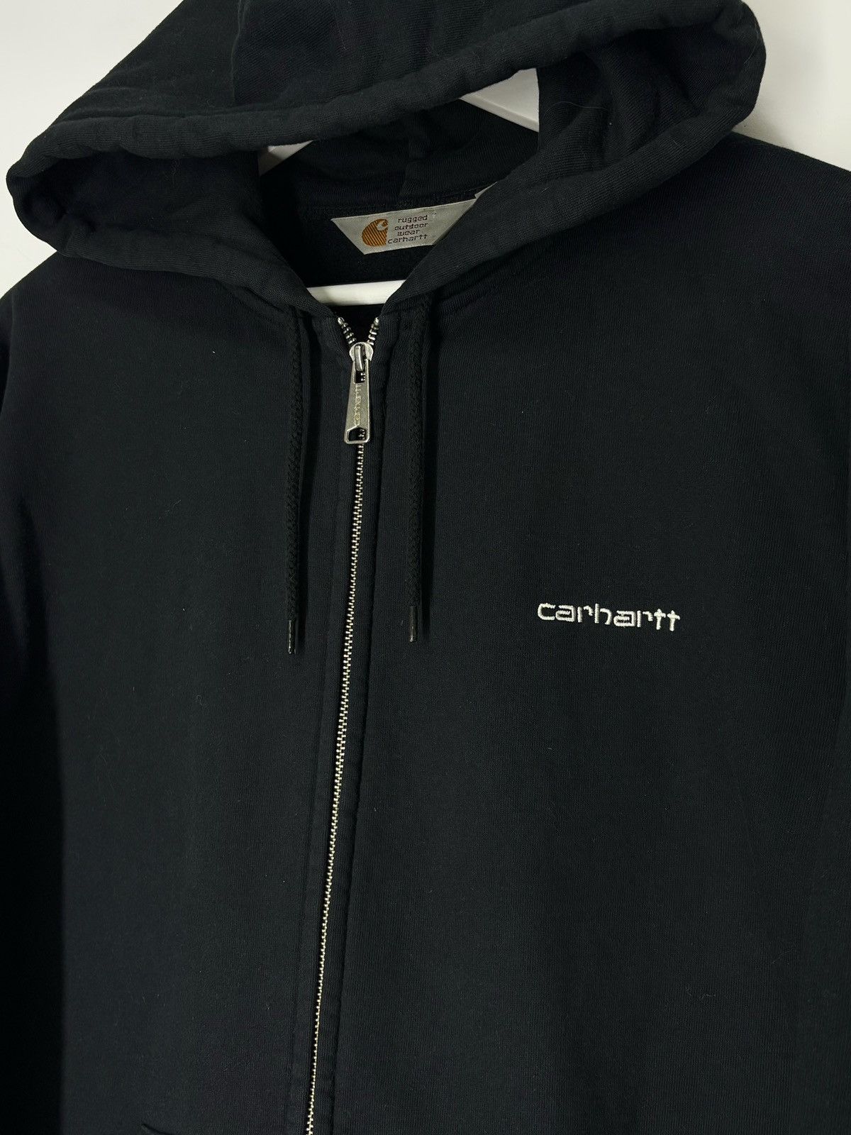 Carhartt Carhartt Zip Hoodie Black Streetwear Size US M / EU 48-50 / 2 - 3 Thumbnail