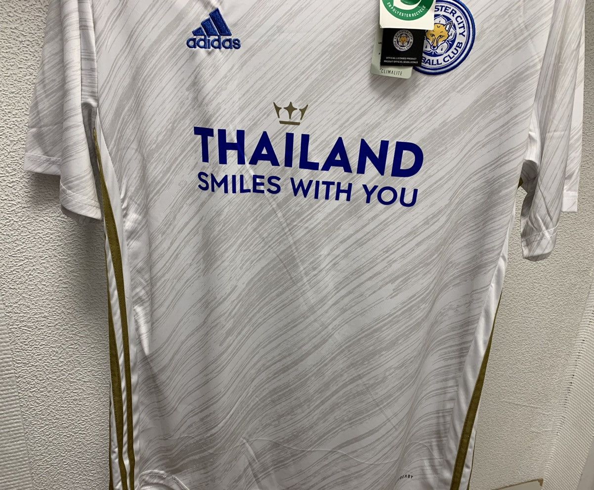 Adidas Leicester city adidas new soccer jersey 2xl xxl Size US XXL / EU 58 / 5 - 6 Thumbnail