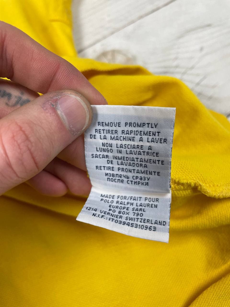 Polo Ralph Lauren Vintage Polo Ralph Lauren Brazil Rugby Polo Shirt Big Pony Size US M / EU 48-50 / 2 - 10 Thumbnail