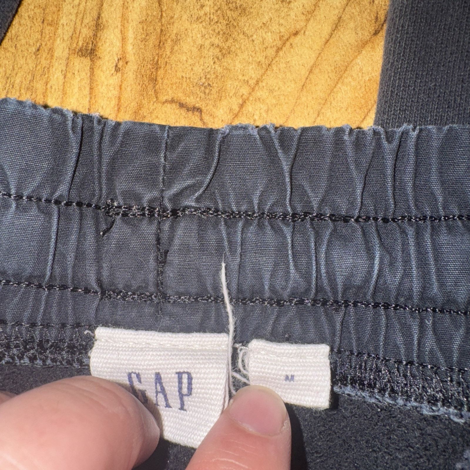 Gap Gap Jogger Cargo Sweatpants Black Medium 30x27 Heavyweight Size US 30 / EU 46 - 3 Thumbnail