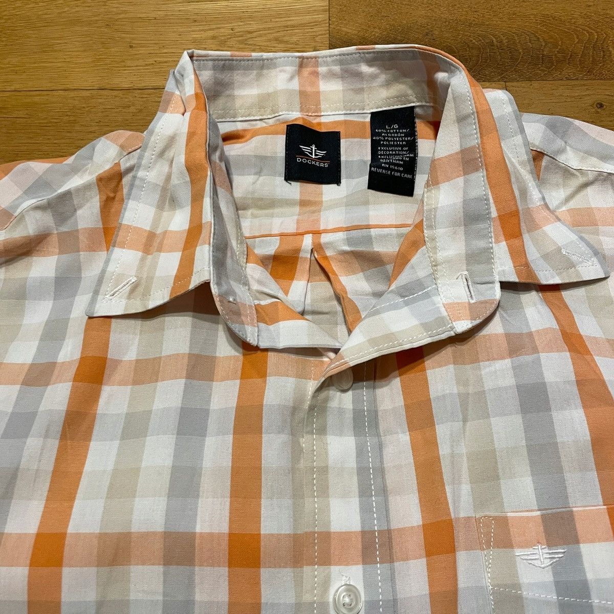 Chaps Dockers mens fashionable shirt plated size L Size US L / EU 52-54 / 3 - 3 Thumbnail