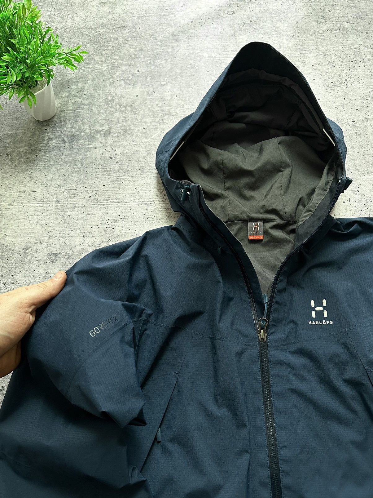 Haglofs Haglofs Outdoor Gore-Tex Virgo Hood Ski Jacket Size M / US 6-8 / IT 42-44 - 4 Thumbnail