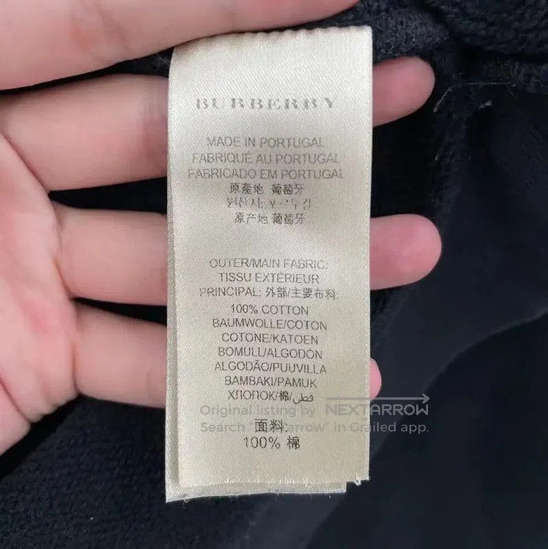 Burberry Burberry Navy Cotton Long Sleeve Sweatshirt. Size S / US 4 / IT 40 - 4 Thumbnail