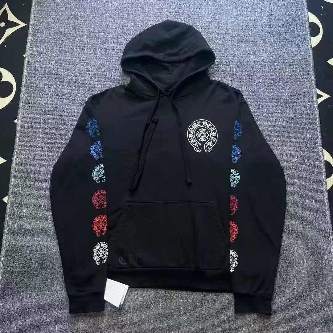 Chrome Hearts chrome hearts black logo hooded sweatshirt Size US S / EU 44-46 / 1 - 1 Thumbnail