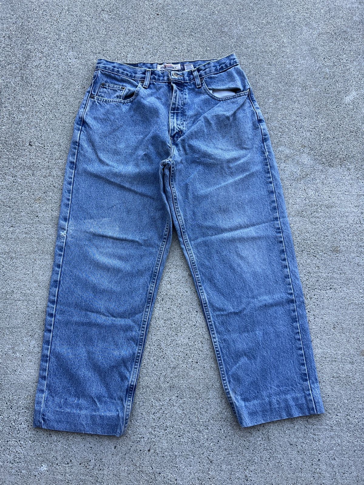 High Sierra × Vintage Vintage 90s High Sierra Loose Fit Medium Indigo Jeans Size US 32 / EU 48 - 1 Thumbnail