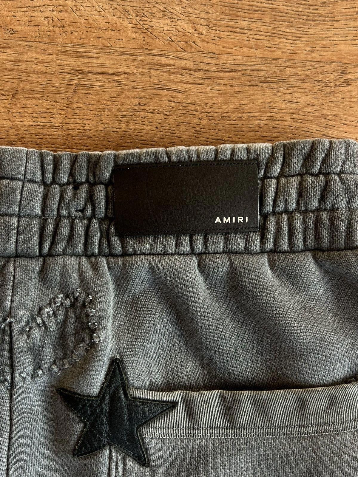 Amiri Amiri "Chemist" Multi-Patch Leather Star Joggers Size US 34 / EU 50 - 6 Thumbnail
