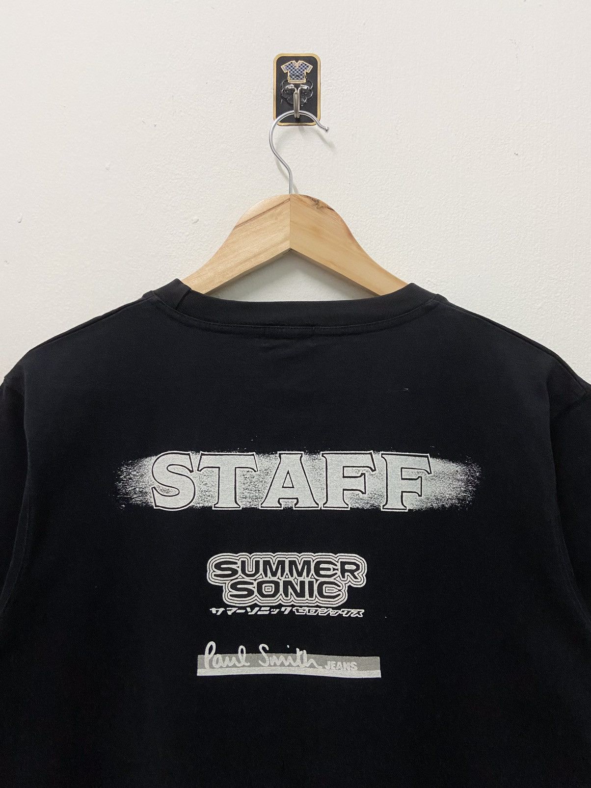 Band Tees × Paul Smith × Vintage 2000's Paul Smith Jeans x Summer Sonic " STAFF " T-Shirt Size US M / EU 48-50 / 2 - 3 Thumbnail