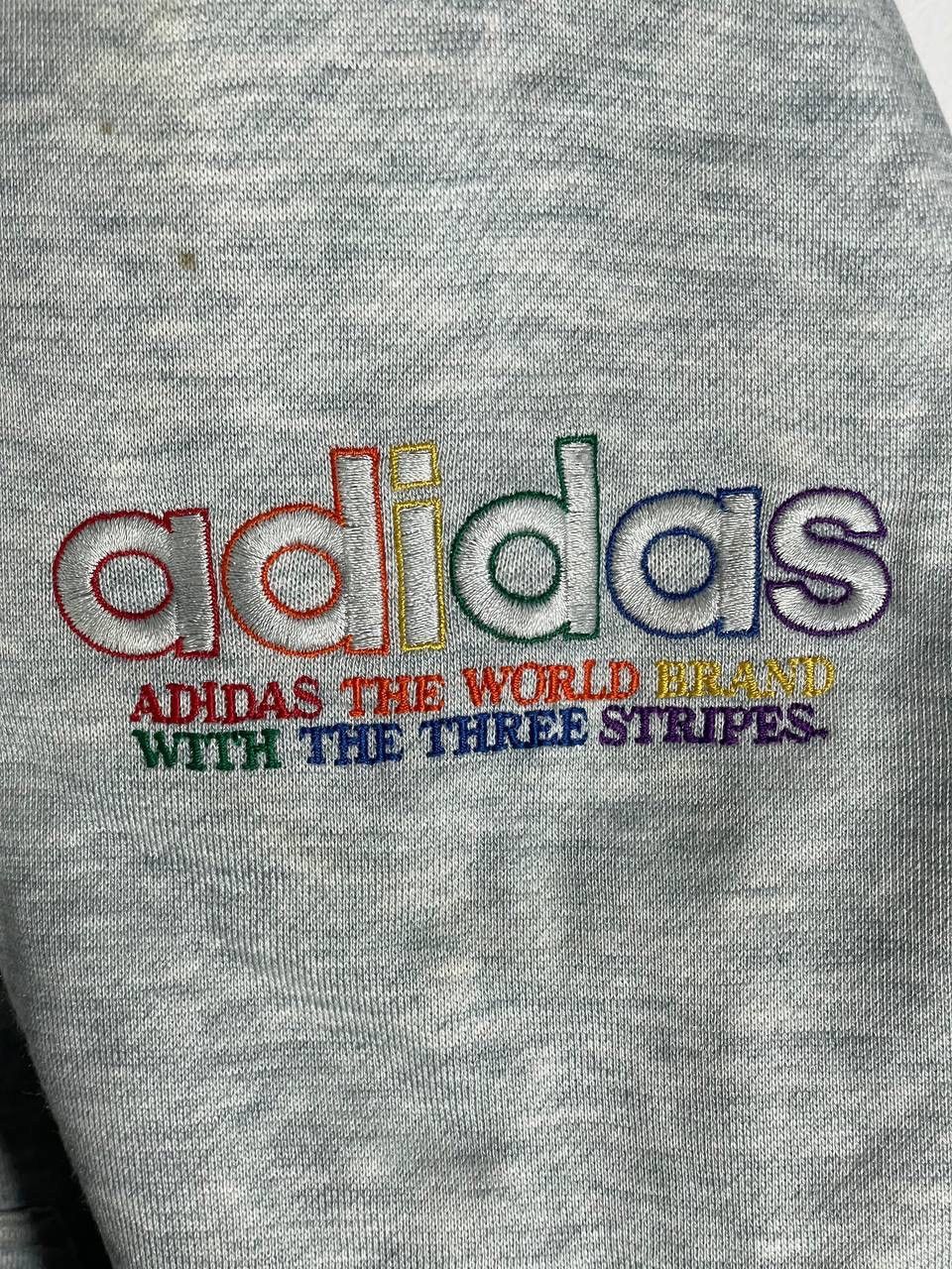 Adidas Vintage adidas big logo rainbow Size US L / EU 52-54 / 3 - 5 Thumbnail