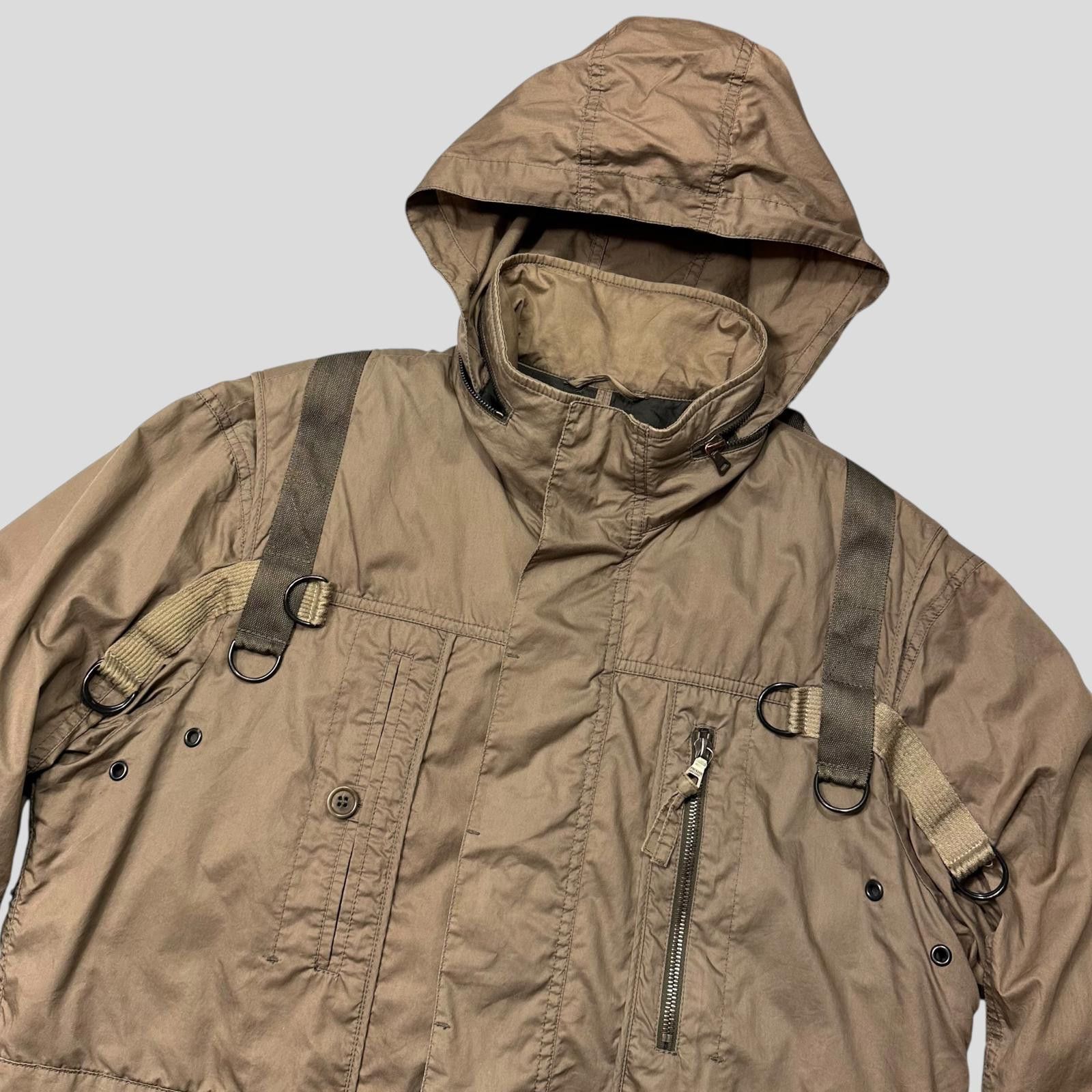 Prada Prada Sport 2003 Cotton Bondage Cargo Field Jacket IT50 M/L Size US L / EU 52-54 / 3 - 4 Thumbnail