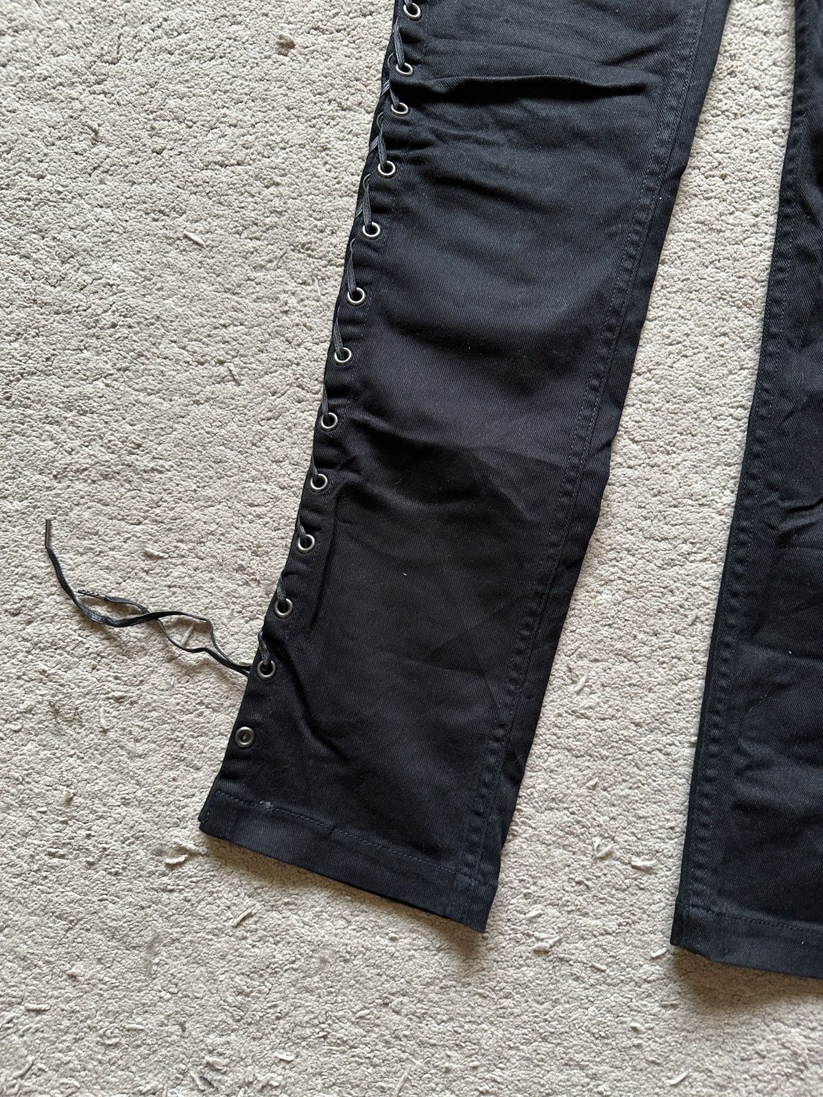Hysteric Glamour 1990s Hysteric Glamour Side Lace Jeans corset jeans Size US 29 - 3 Thumbnail
