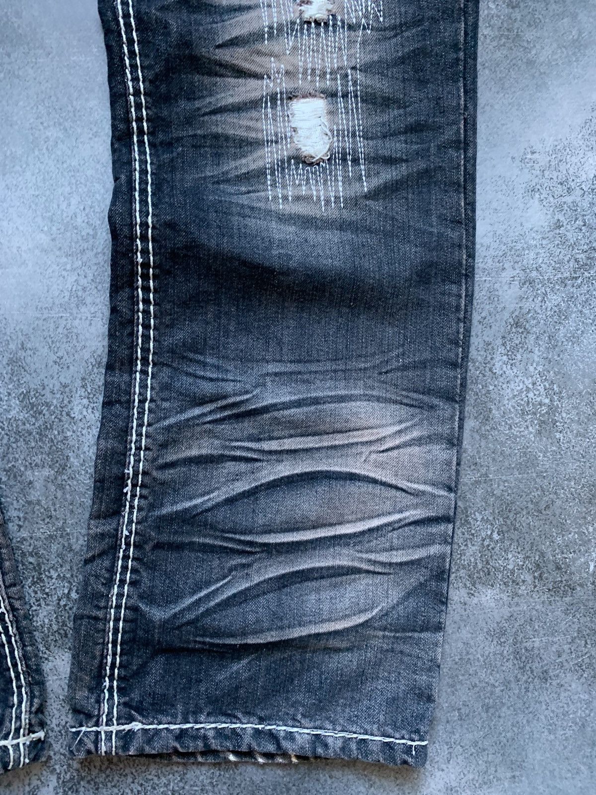 Hysteric Glamour × If Six Was Nine × Japanese Brand 💥 HYSTERIC GLAMOUR BALENCIAGA STYLE BAGGY JAPANESE JEANS Size US 34 / EU 50 - 7 Thumbnail