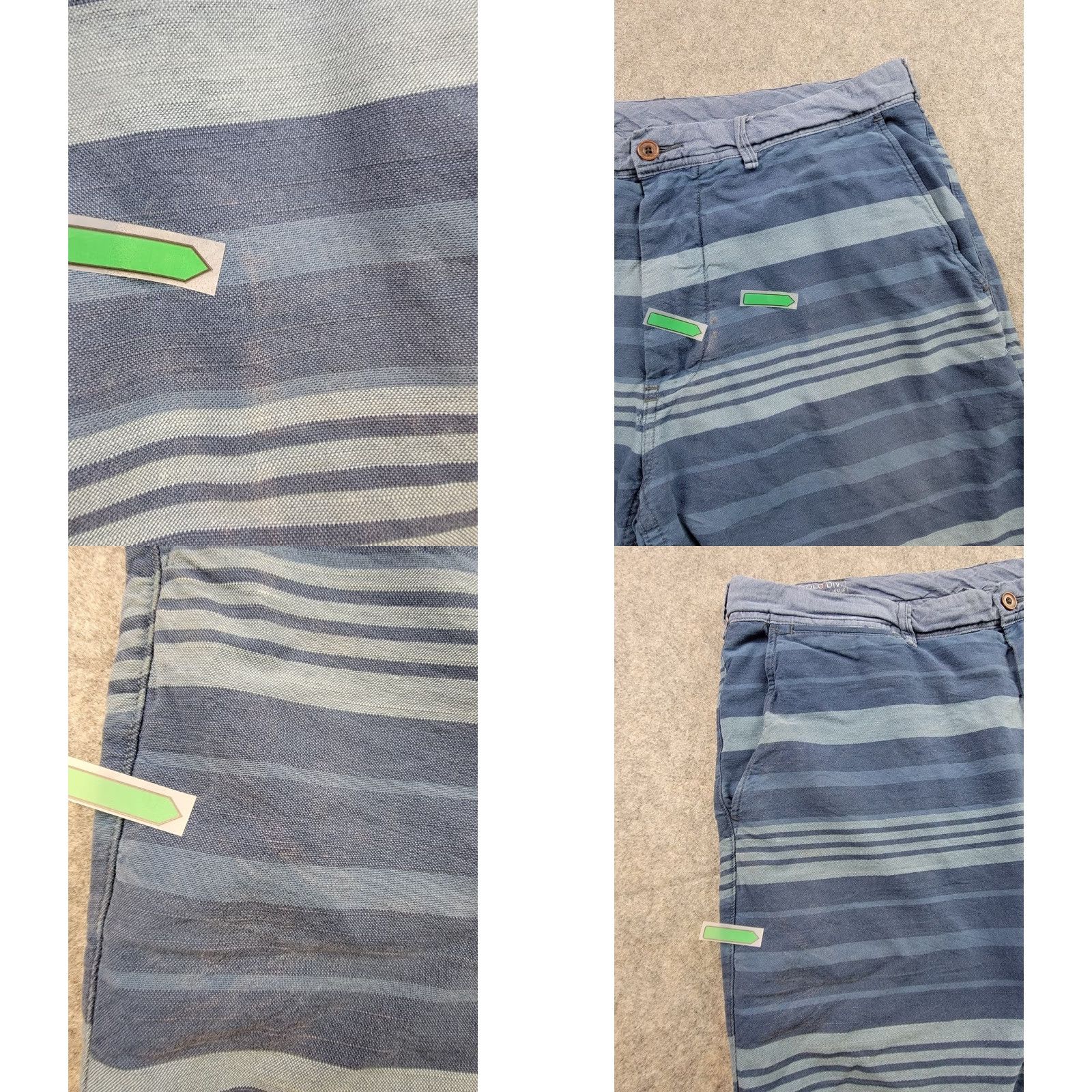 Polo Ralph Lauren Polo Ralph Lauren Shorts Mens 36 Straight Fit Blue Stripe 8'' Inseam Sail Cloth Size US M / EU 48-50 / 2 - 9 Thumbnail