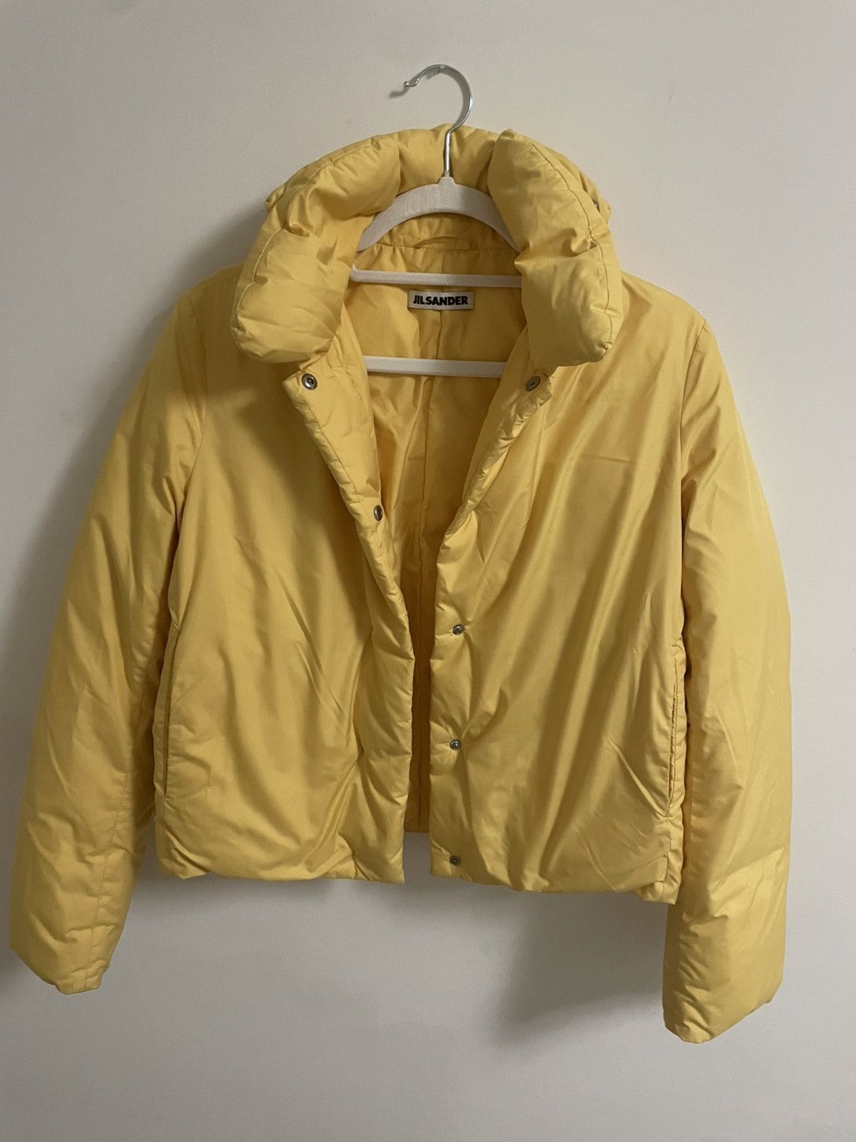 Jil Sander Archive Down Puffer Jacket – Yellow – FW2003