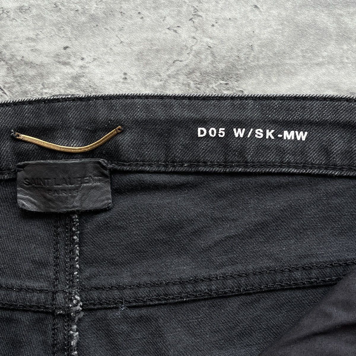 Saint Laurent Paris LAST DROP‼️ Saint Laurent D05 Distressed Skinny Jeans Size US 31 - 5 Thumbnail
