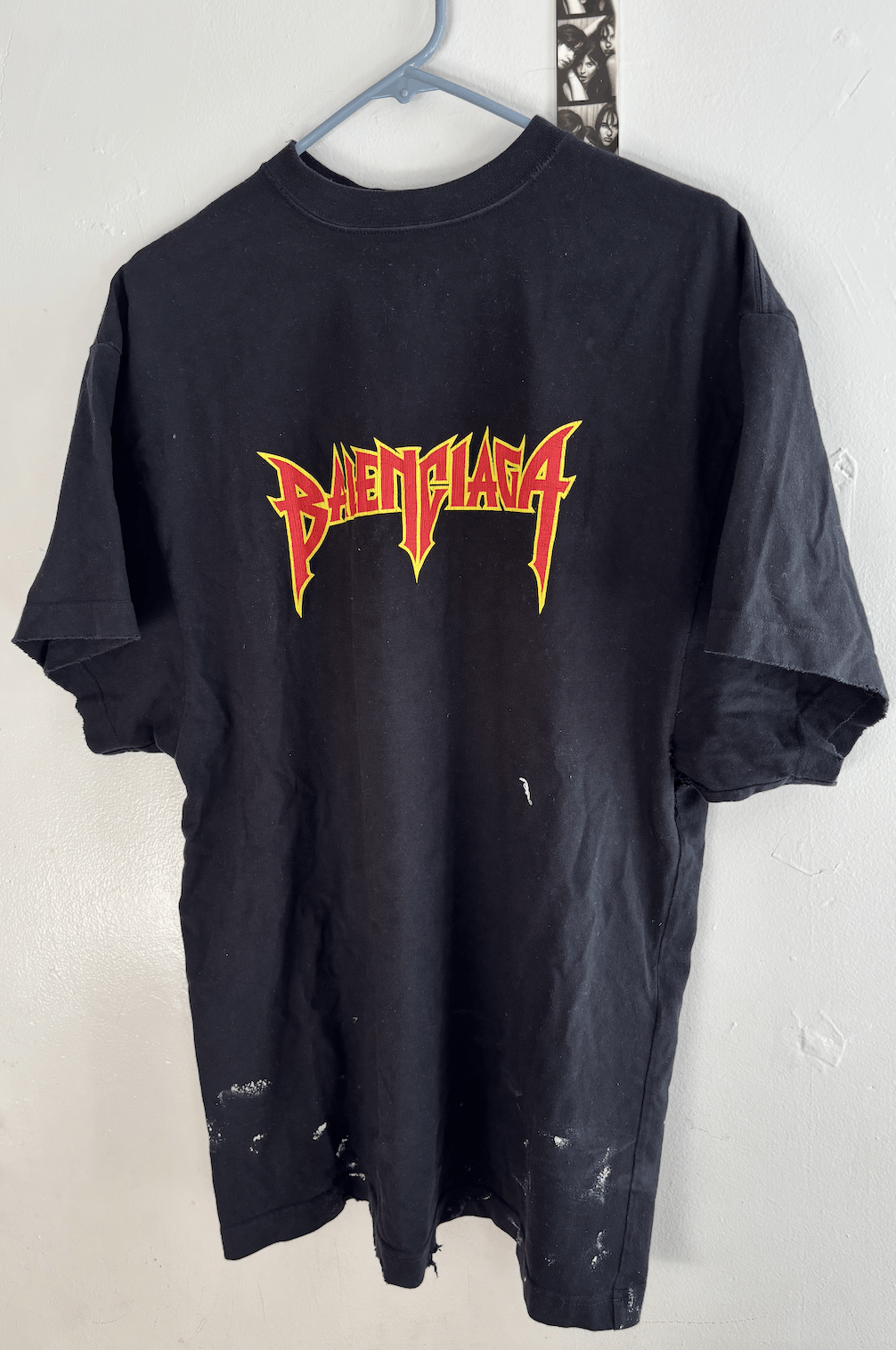Balenciaga Balenciaga metallica T-shirt | Grailed