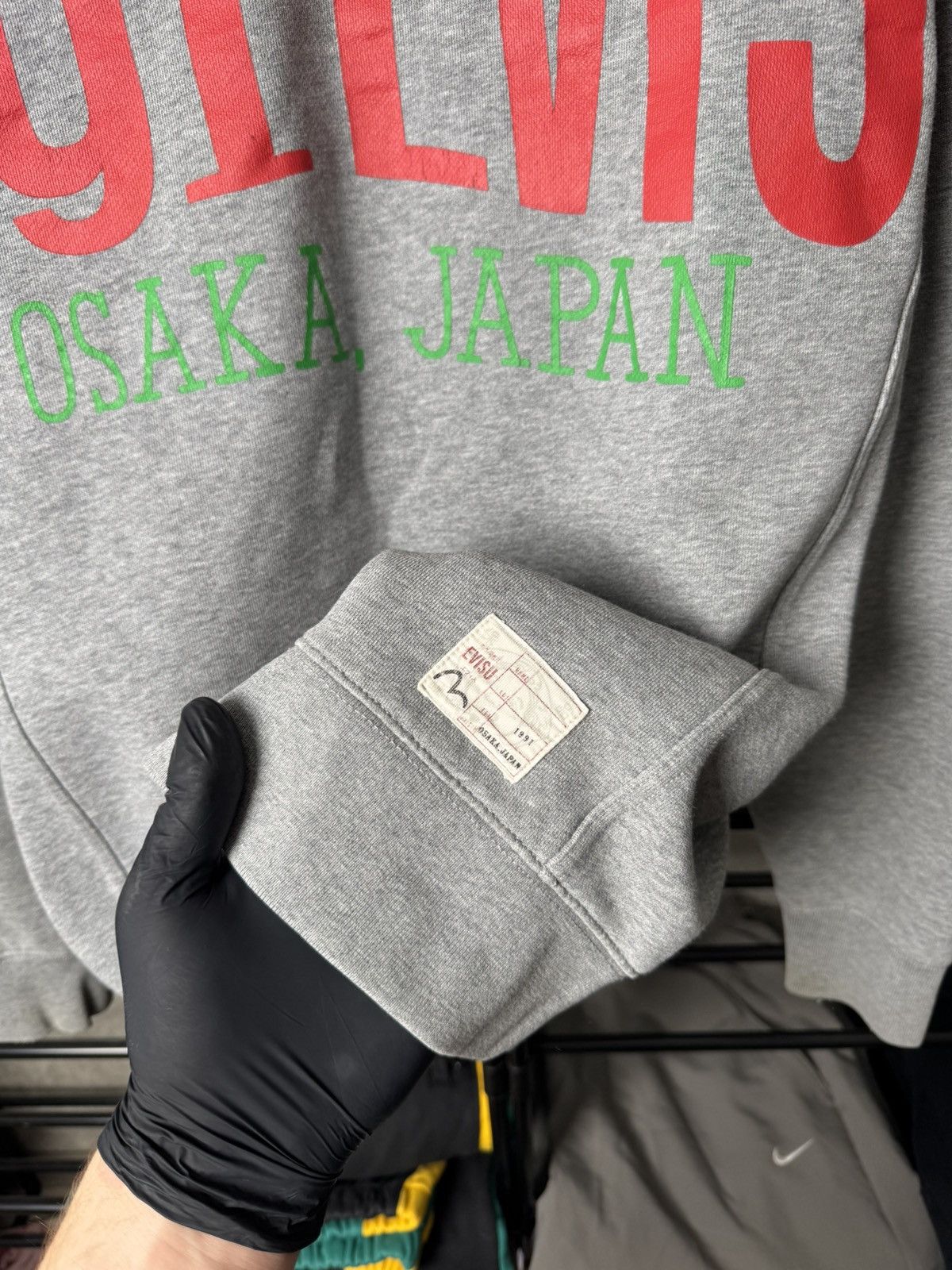 Evisu Rare vintage Zip-Hoodie Evisu Osaka Japan Size US L / EU 52-54 / 3 - 13 Thumbnail