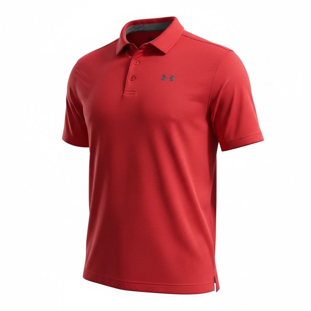 Under Armour Under Armour Men’s HeatGear Polo Shirt – XL – Red Size US XL / EU 56 / 4 - 2 Thumbnail