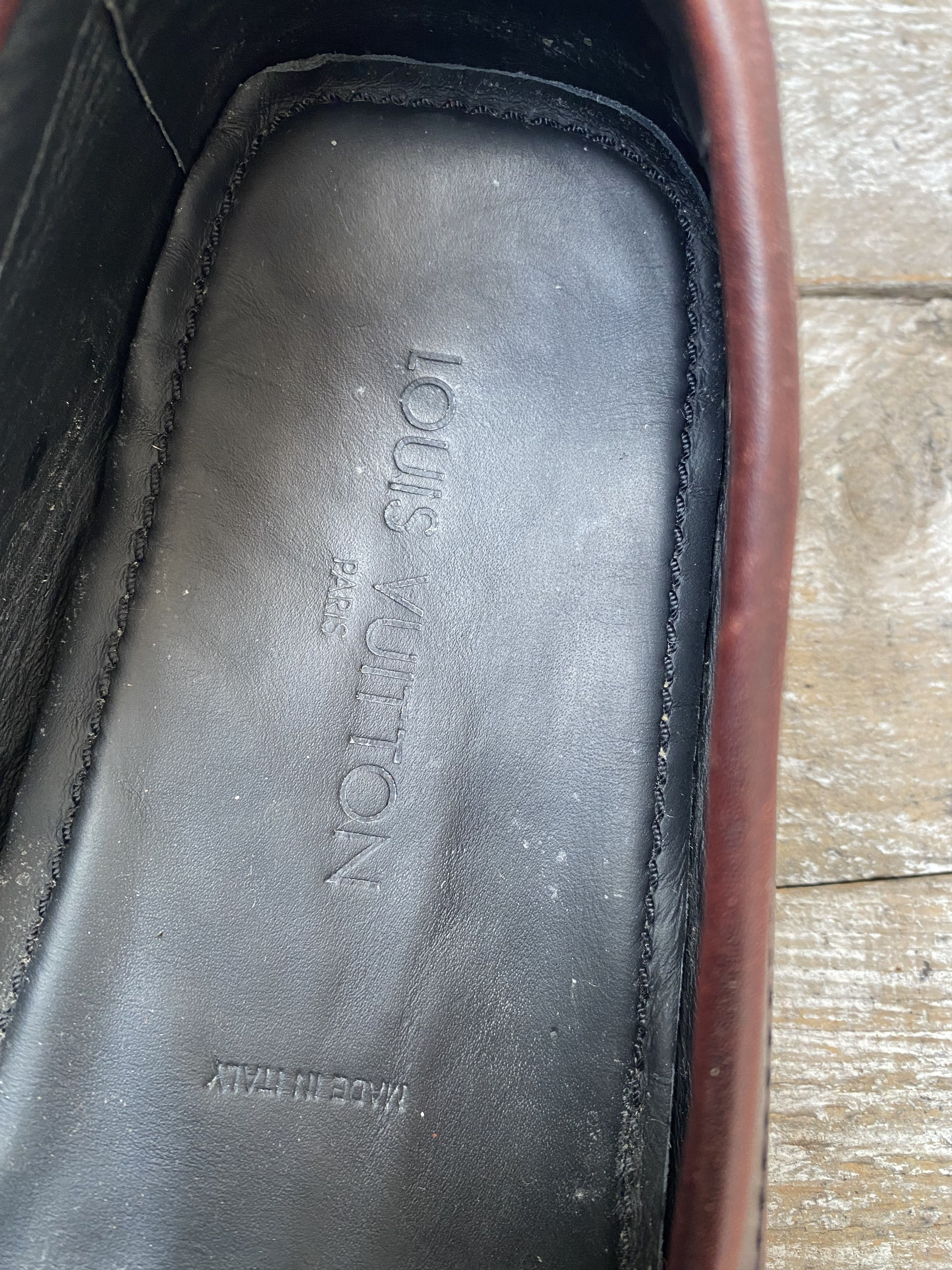 Louis Vuitton Louis vuitton montecarlo logo horsebit loafer slip on uk11.5 Size US 11.5 / EU 44-45 - 16 Thumbnail
