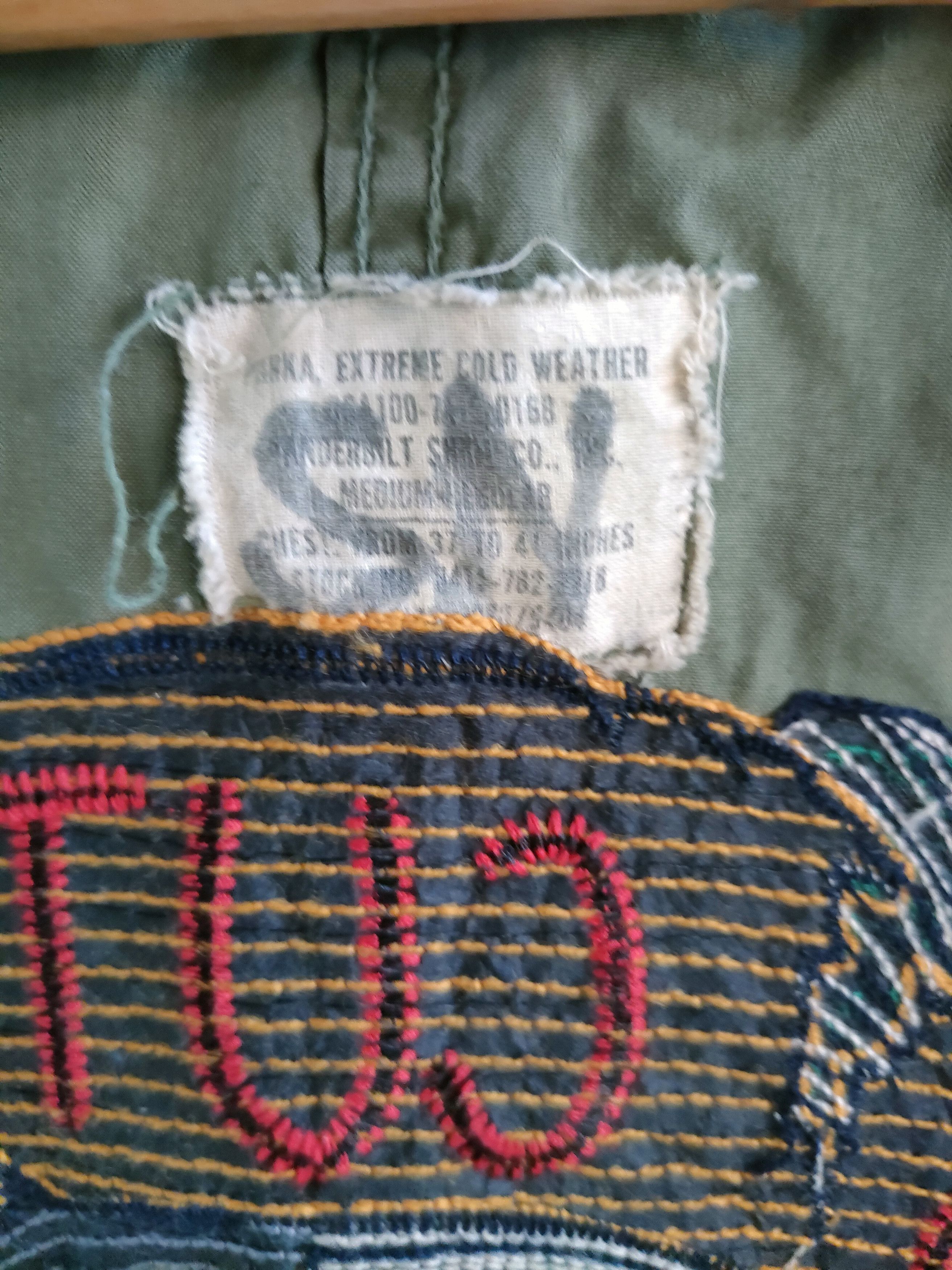 Nigel Cabourn × Vintage Vintage Military Fishtail Embroidered Parka Size US L / EU 52-54 / 3 - 11 Thumbnail