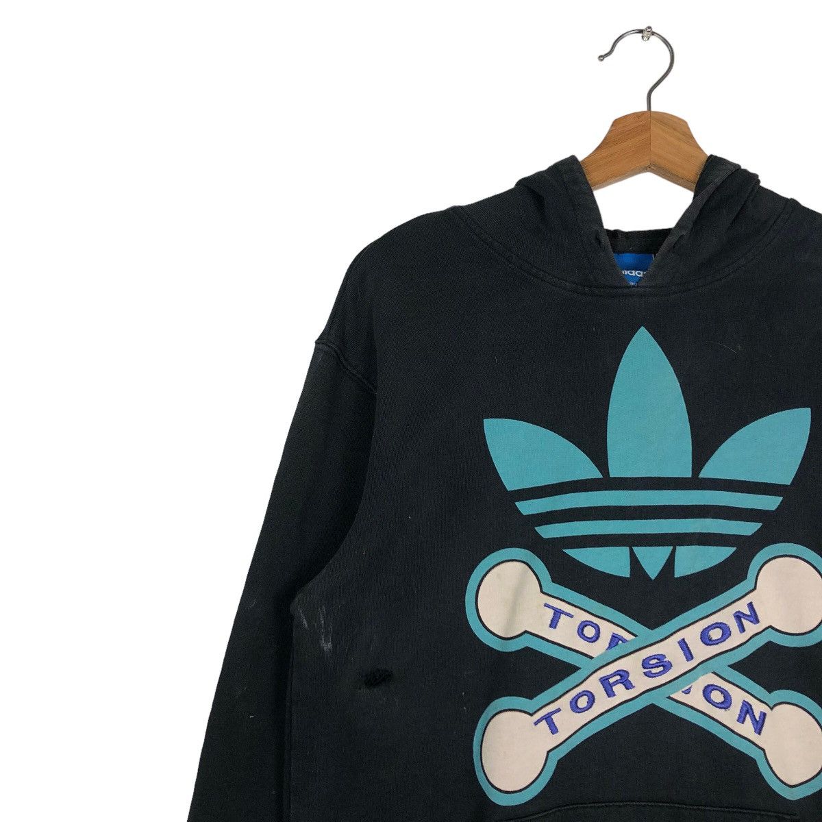 Adidas 🔥Adidas X Torsion Skeleton Big Logo Hoodie Pull Over Size US M / EU 48-50 / 2 - 7 Thumbnail