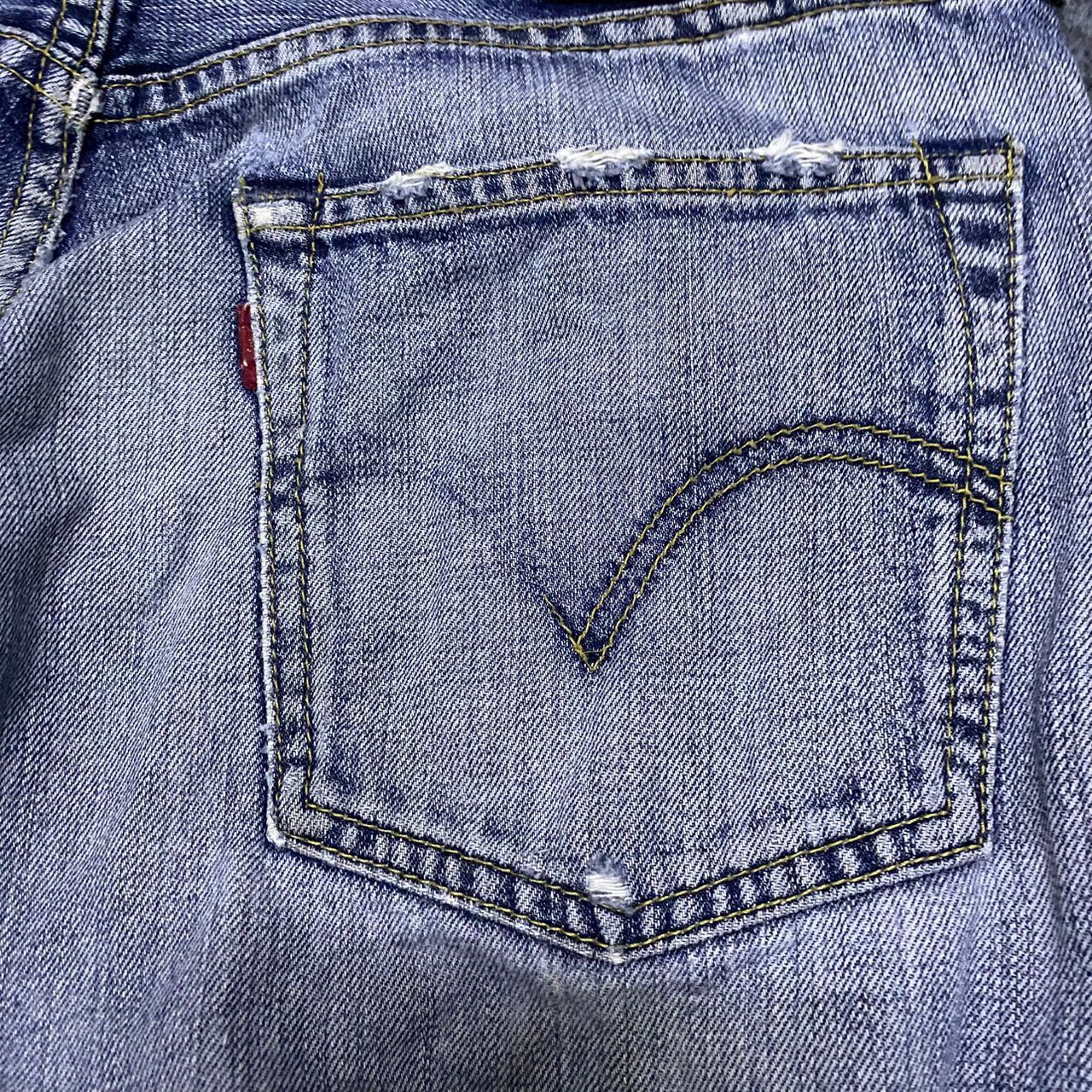 Levi's Vintage Levis Distressed Denim Kurt Cobain Style Size US 32 / EU 48 - 15 Thumbnail