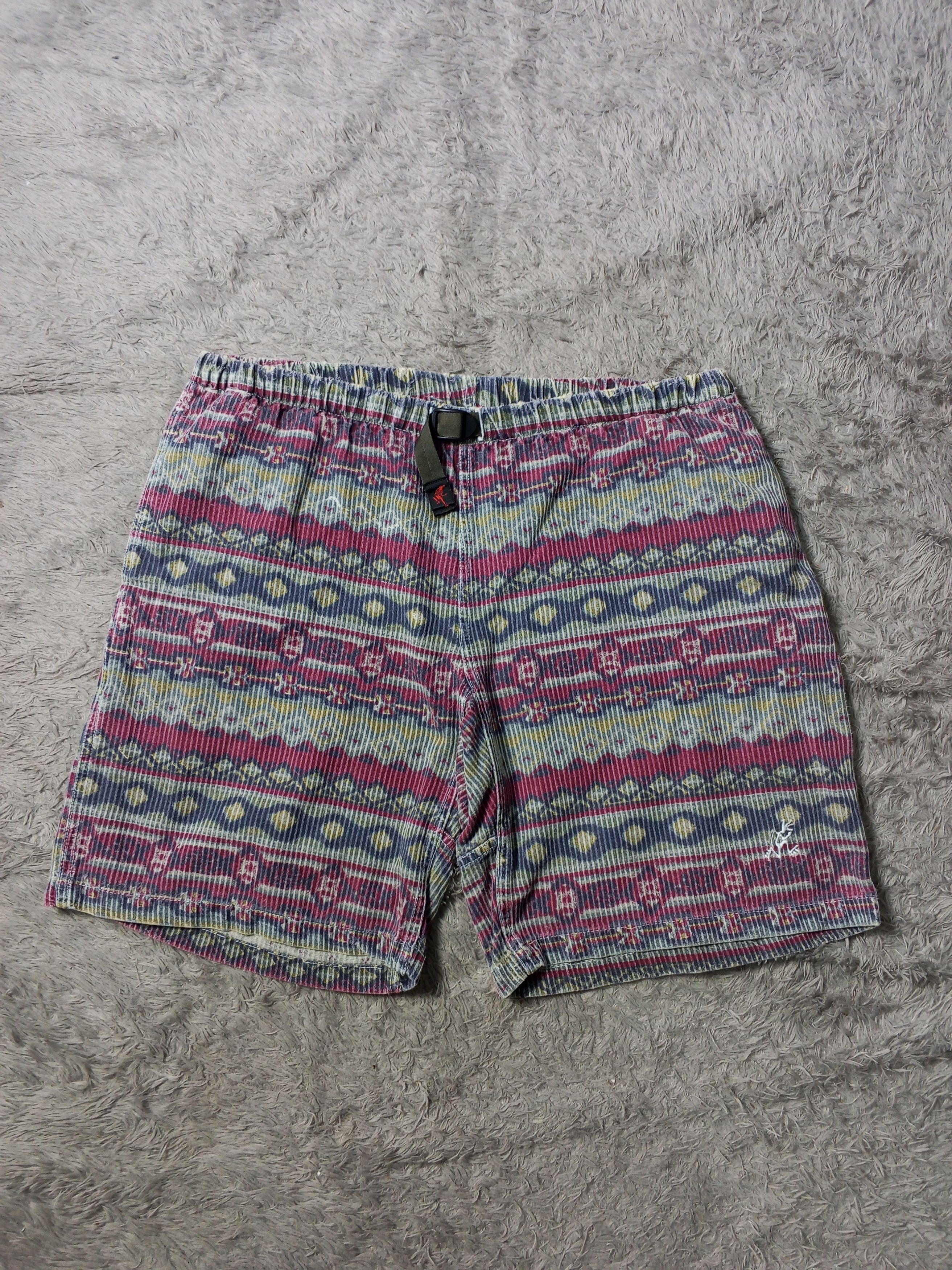 Gramicci Texture Time Vintage Crazy Surf Aloha Style Gramicci shorts Size US 34 / EU 50 - 1 Thumbnail