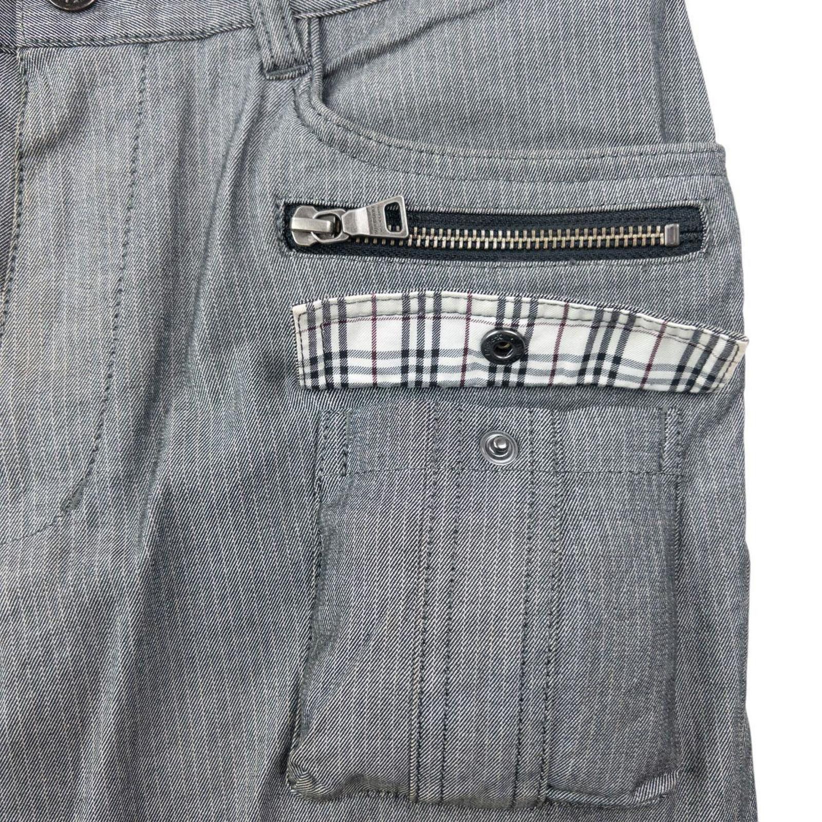 Burberry Vintage 2000s Burberry Black Label Cargo Trousers Womens W27 Size 27" / US 4 / IT 40 - 5 Thumbnail