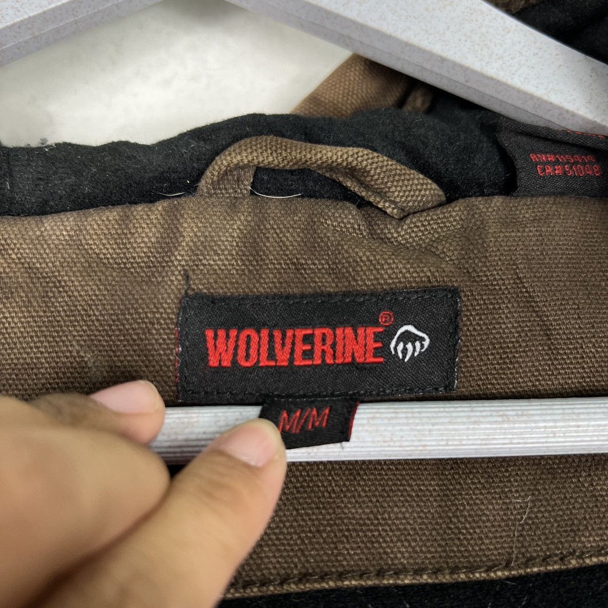 Wolverine 🔥 WOLVERINE DUCK CANVAS DYED DESTROY DISTRESS BOMBER JACKET Size US M / EU 48-50 / 2 - 16 Thumbnail