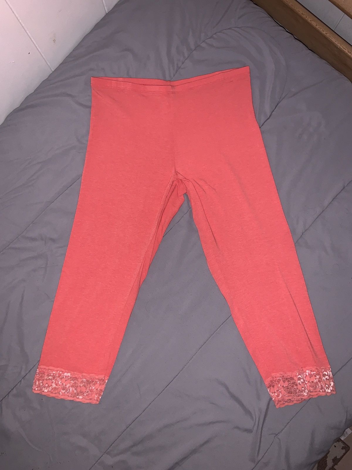 Other Women’s Pink Leggings - Size Large Check Measurements Size 28" / US 6 / IT 42 - 1 Thumbnail