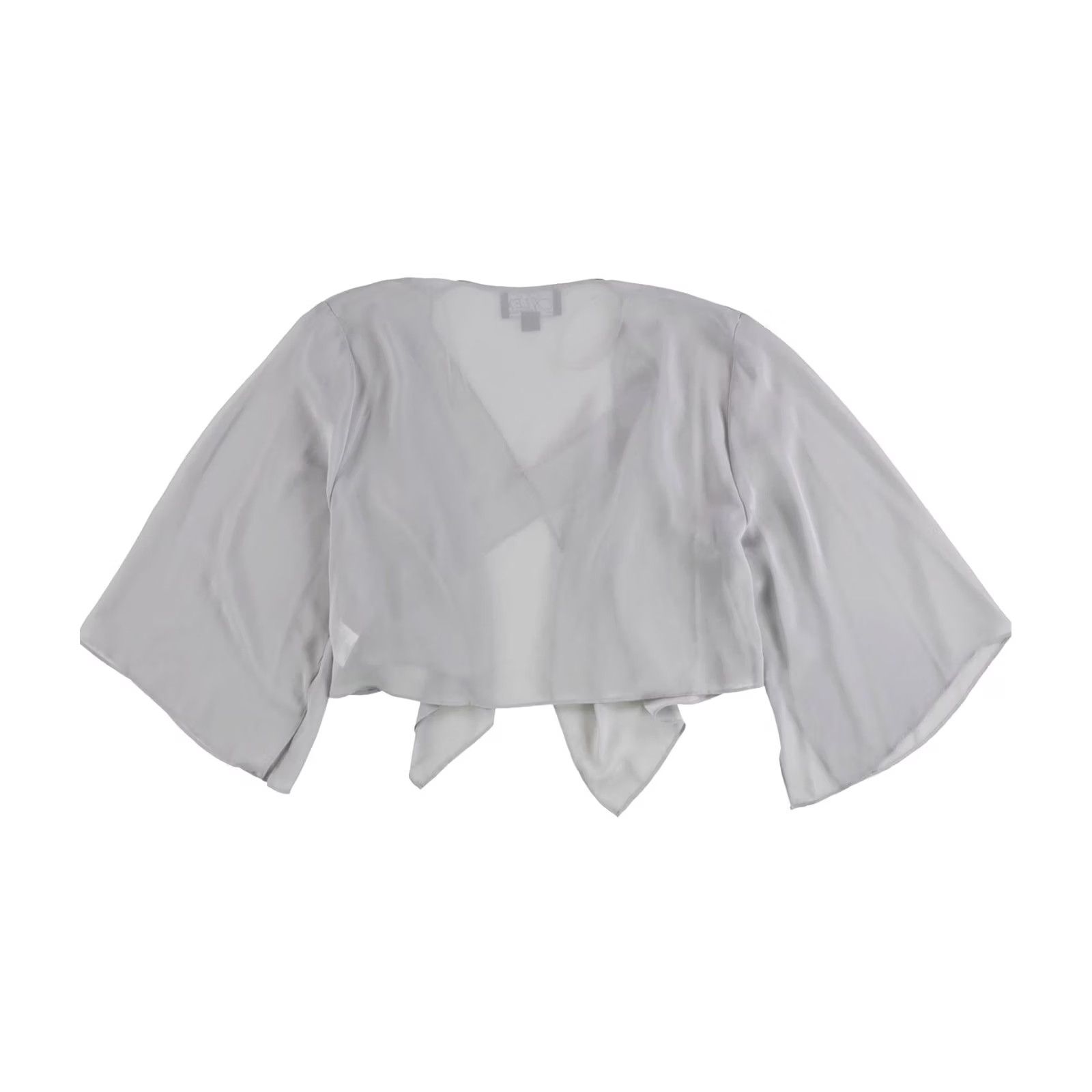 Alex Evenings Alex Evenings Womens Shrug Jacket silver S Size S / US 4 / IT 40 - 2 Thumbnail
