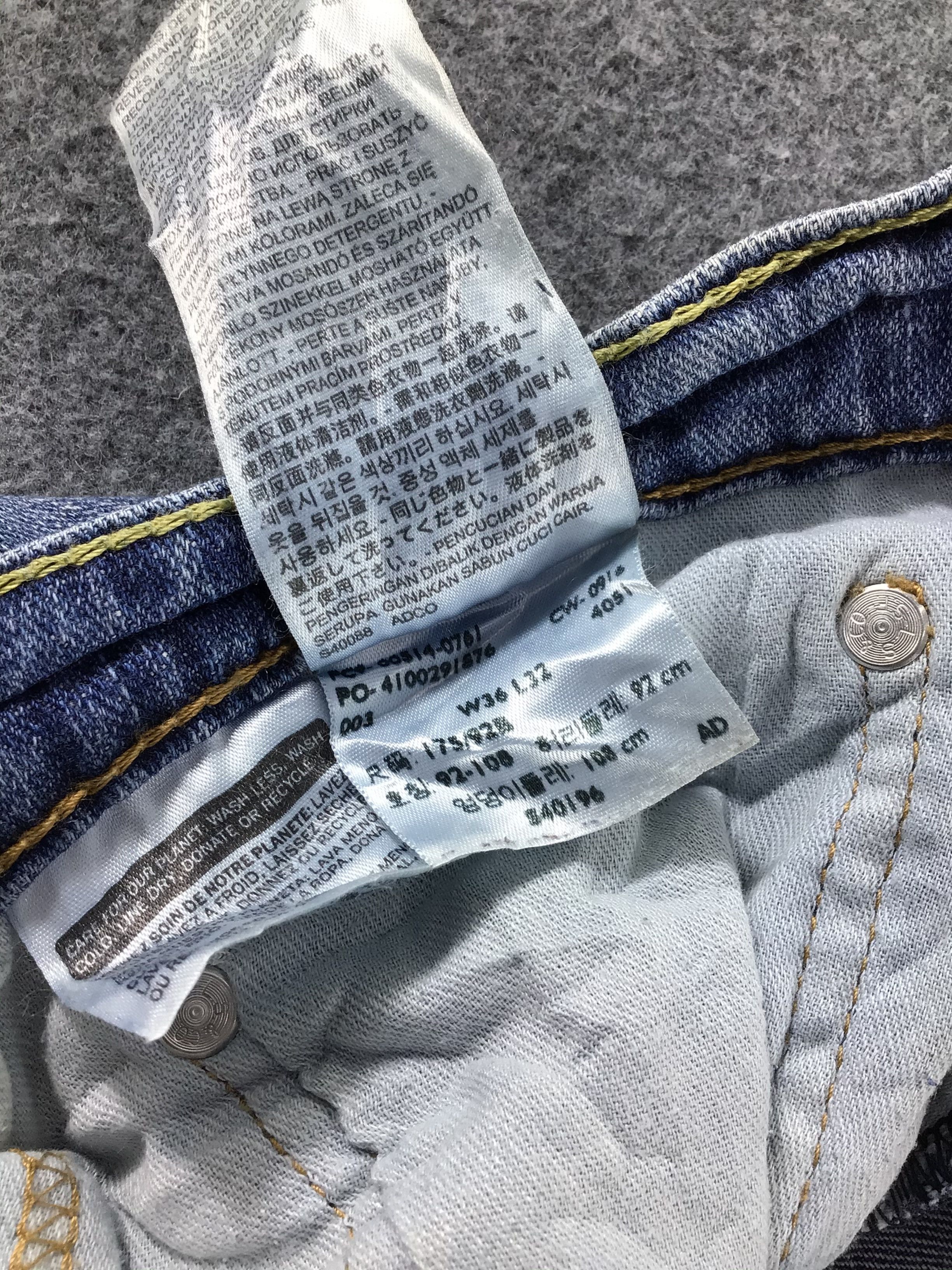 Levi's Vintage Levis 514 Jeans-J496 Size US 36 / EU 52 - 13 Thumbnail