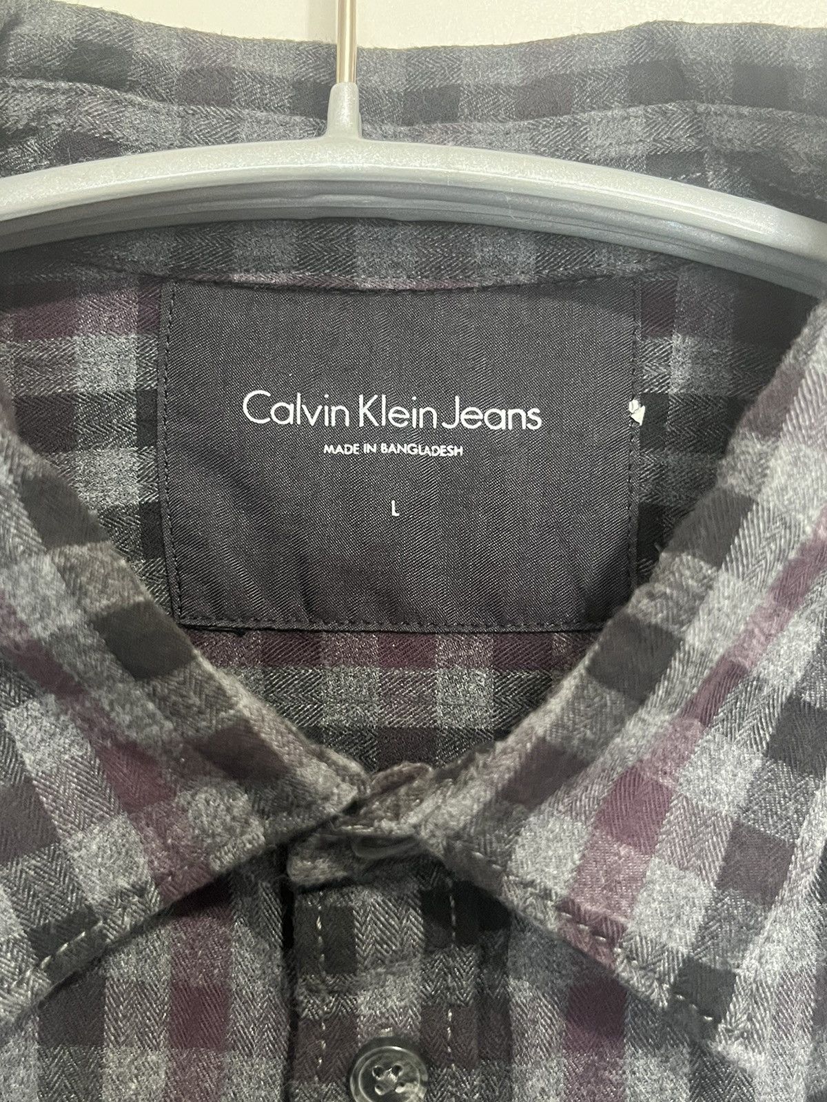 Calvin Klein Calvin Klein Jeans CHECK SHIRT Size US L / EU 52-54 / 3 - 6 Thumbnail