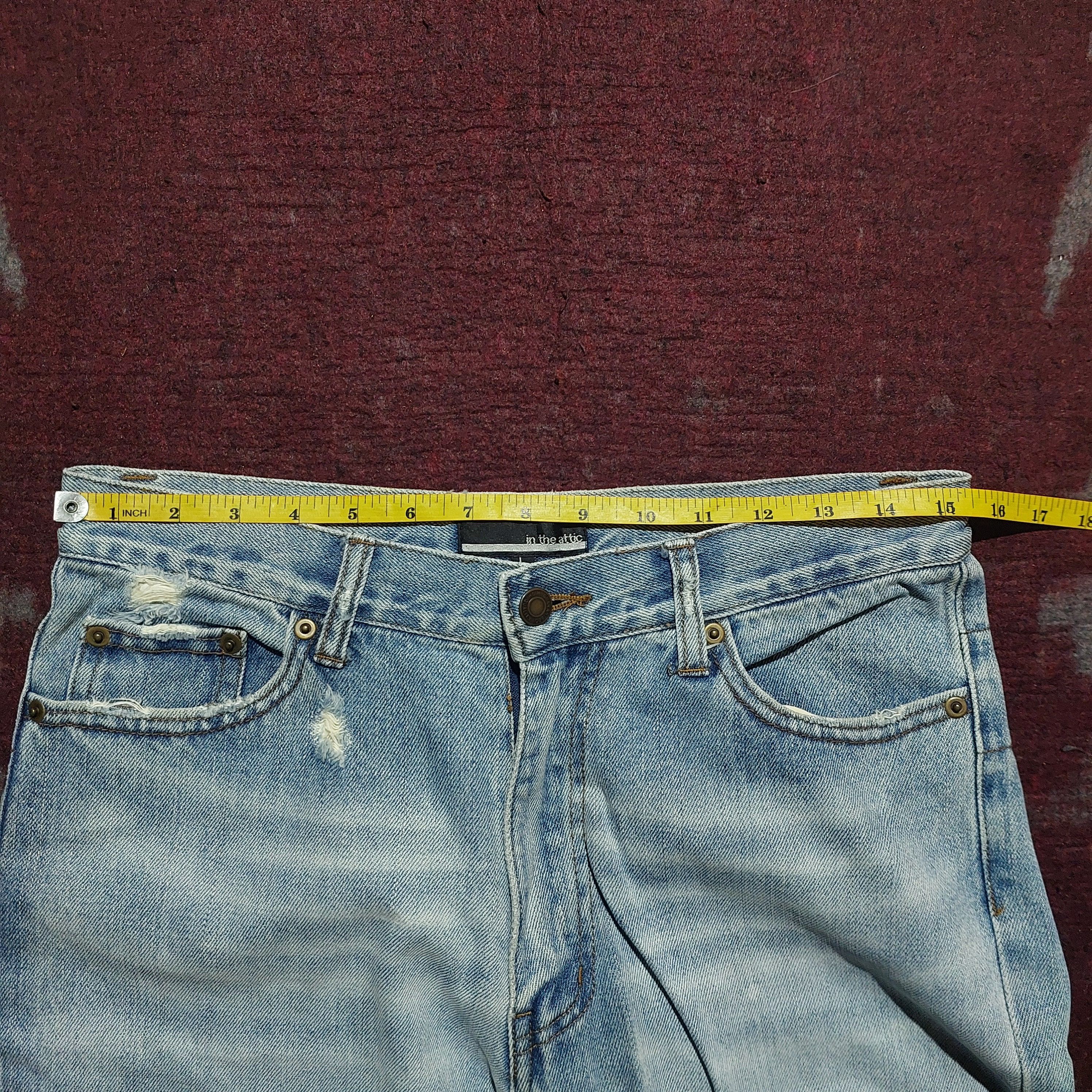 In The Attic In the attic multi zipper distressed bondage jeans Size US 30 / EU 46 - 13 Thumbnail